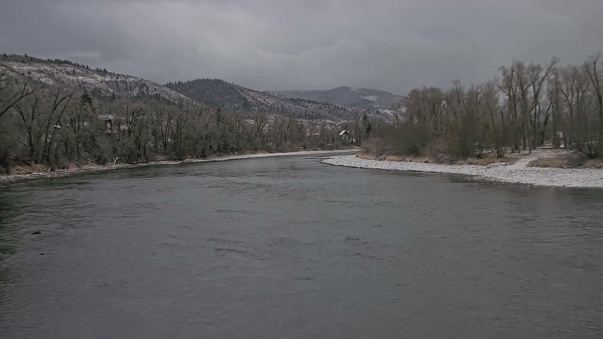 South Fork (Snake) River View from The Lodge at Palisades Creek Live Cam - Irwin, Bonneville, Idaho, USA