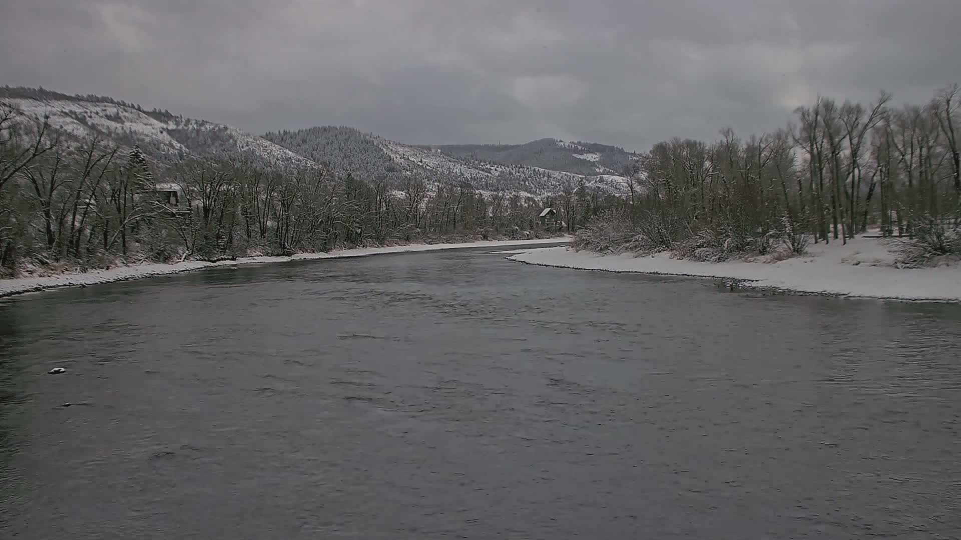 South Fork (Snake) River View from The Lodge at Palisades Creek Live Cam - Irwin, Bonneville, Idaho, USA
