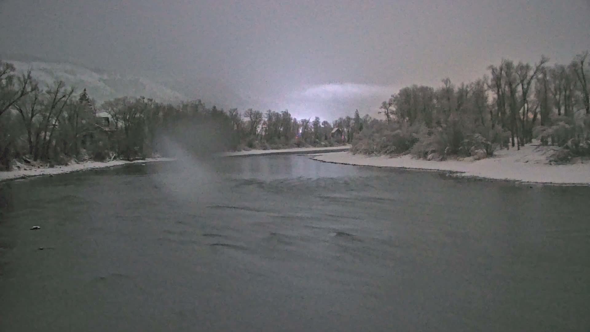 South Fork (Snake) River View from The Lodge at Palisades Creek Live Cam - Irwin, Bonneville, Idaho, USA