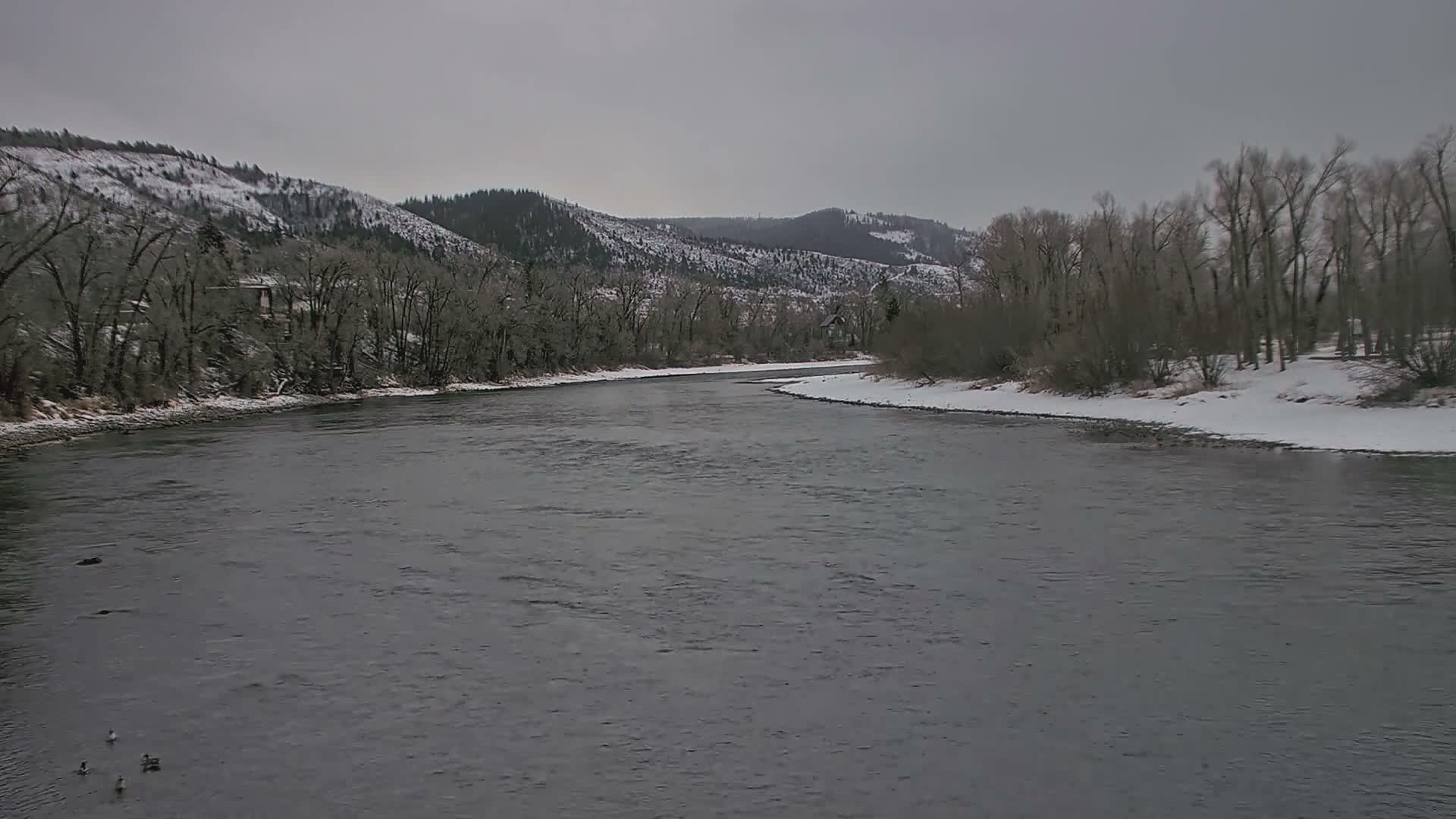 South Fork (Snake) River View from The Lodge at Palisades Creek Live Cam - Irwin, Bonneville, Idaho, USA