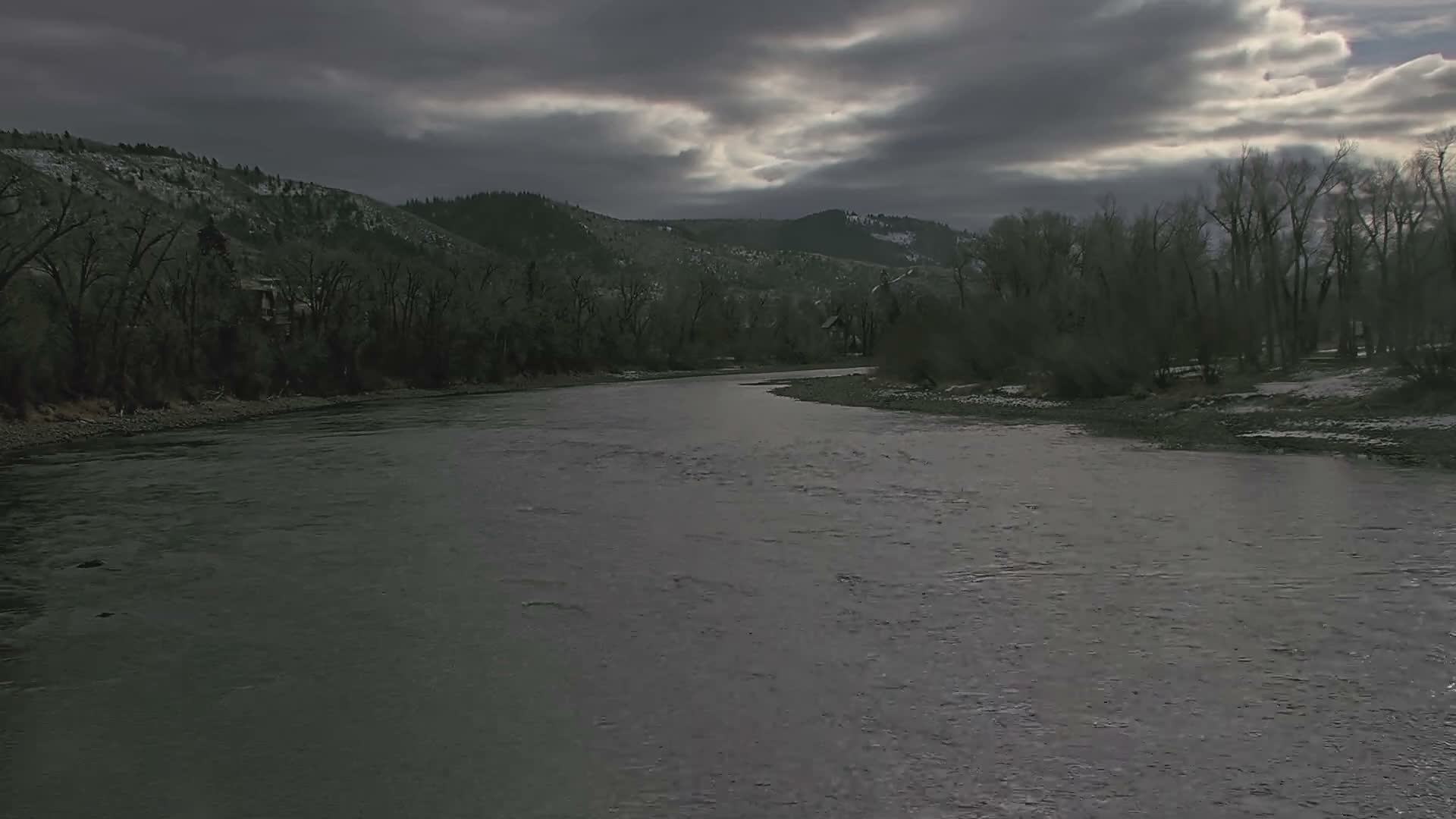 South Fork (Snake) River View from The Lodge at Palisades Creek Live Cam - Irwin, Bonneville, Idaho, USA