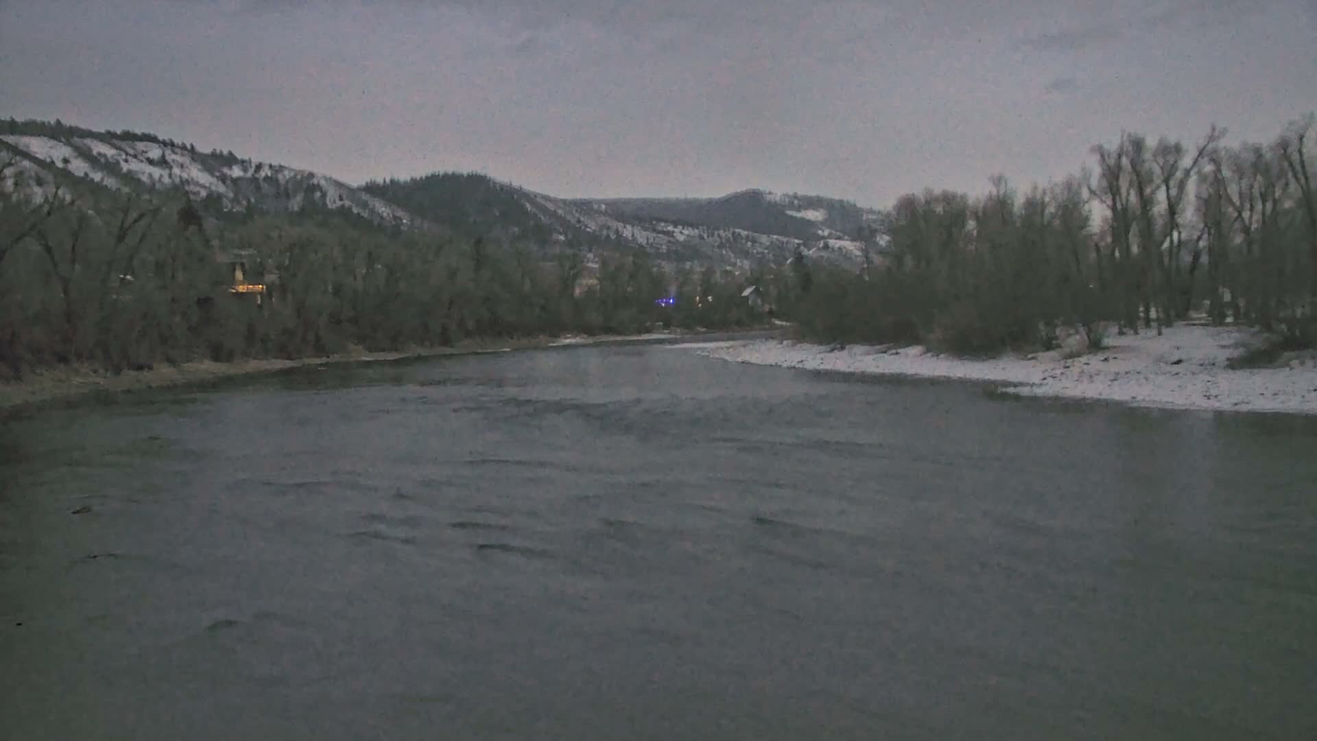 South Fork (Snake) River View from The Lodge at Palisades Creek Live Cam - Irwin, Bonneville, Idaho, USA