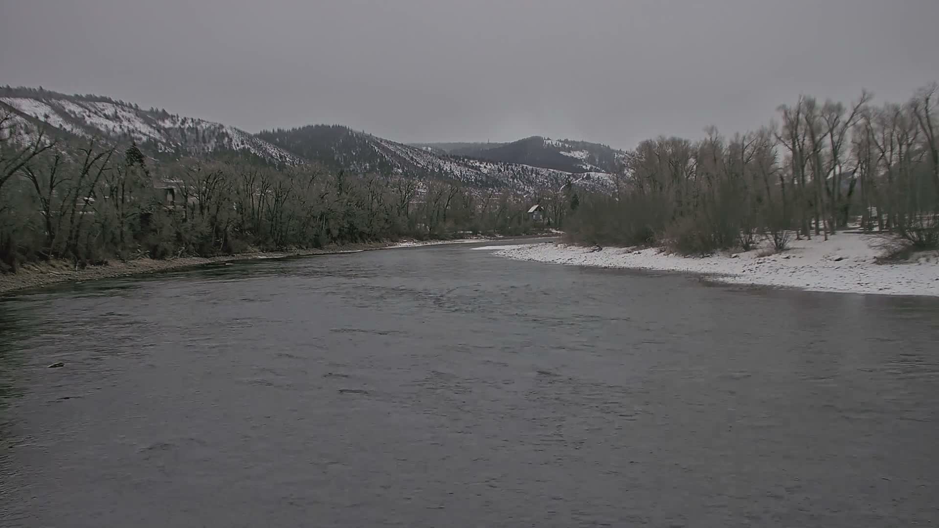 South Fork (Snake) River View from The Lodge at Palisades Creek Live Cam - Irwin, Bonneville, Idaho, USA