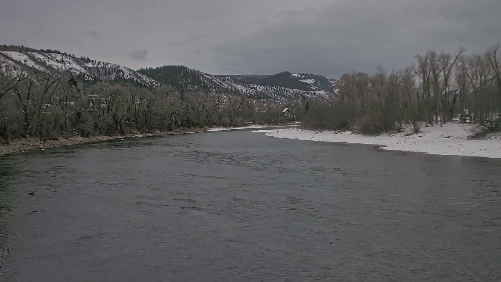South Fork (Snake) River View from The Lodge at Palisades Creek Live Cam - Irwin, Bonneville, Idaho, USA