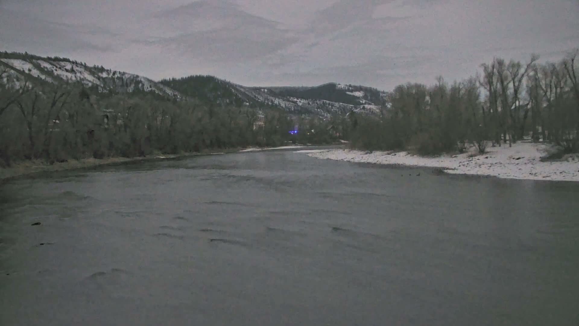 South Fork (Snake) River View from The Lodge at Palisades Creek Live Cam - Irwin, Bonneville, Idaho, USA