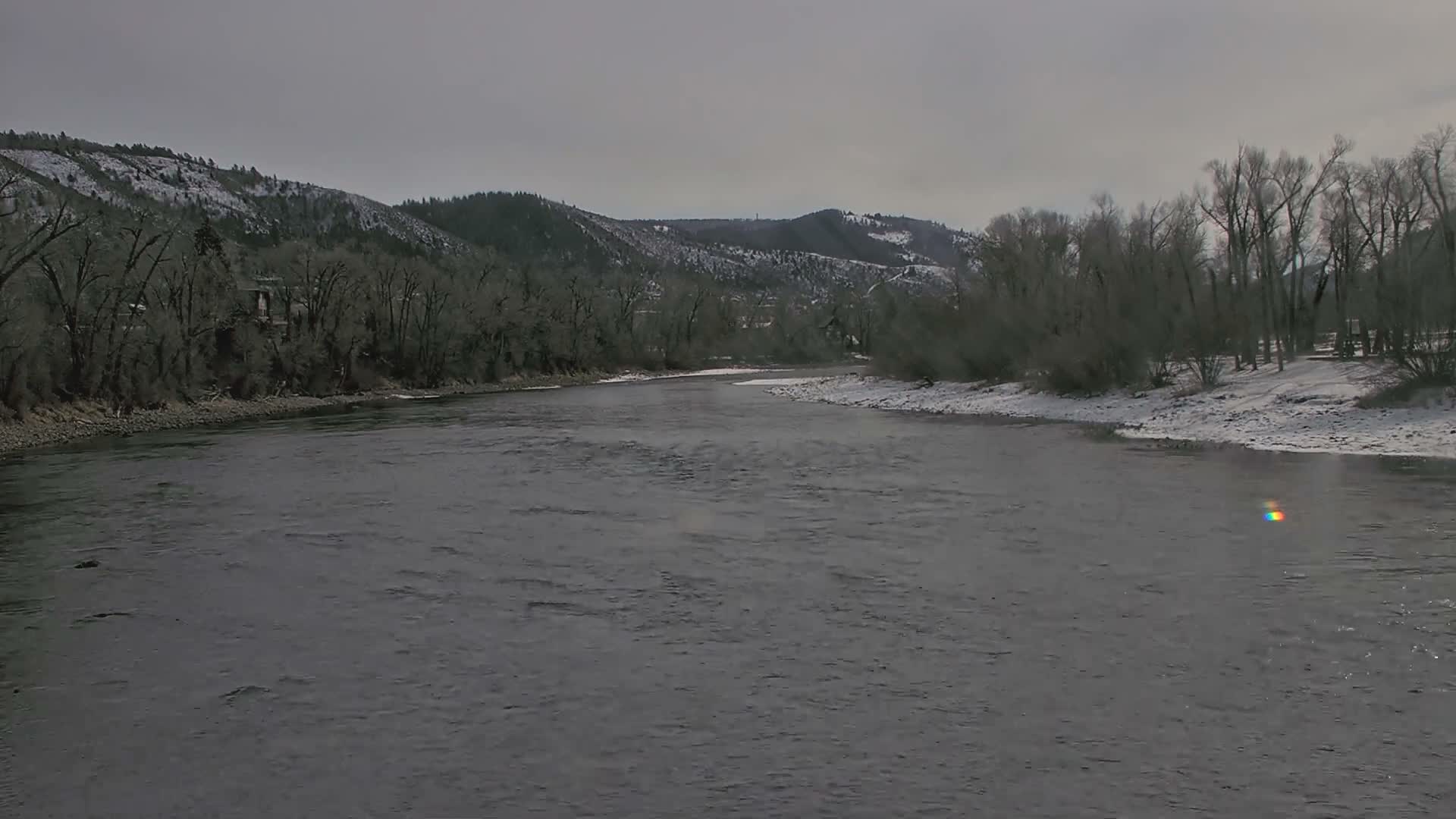 South Fork (Snake) River View from The Lodge at Palisades Creek Live Cam - Irwin, Bonneville, Idaho, USA