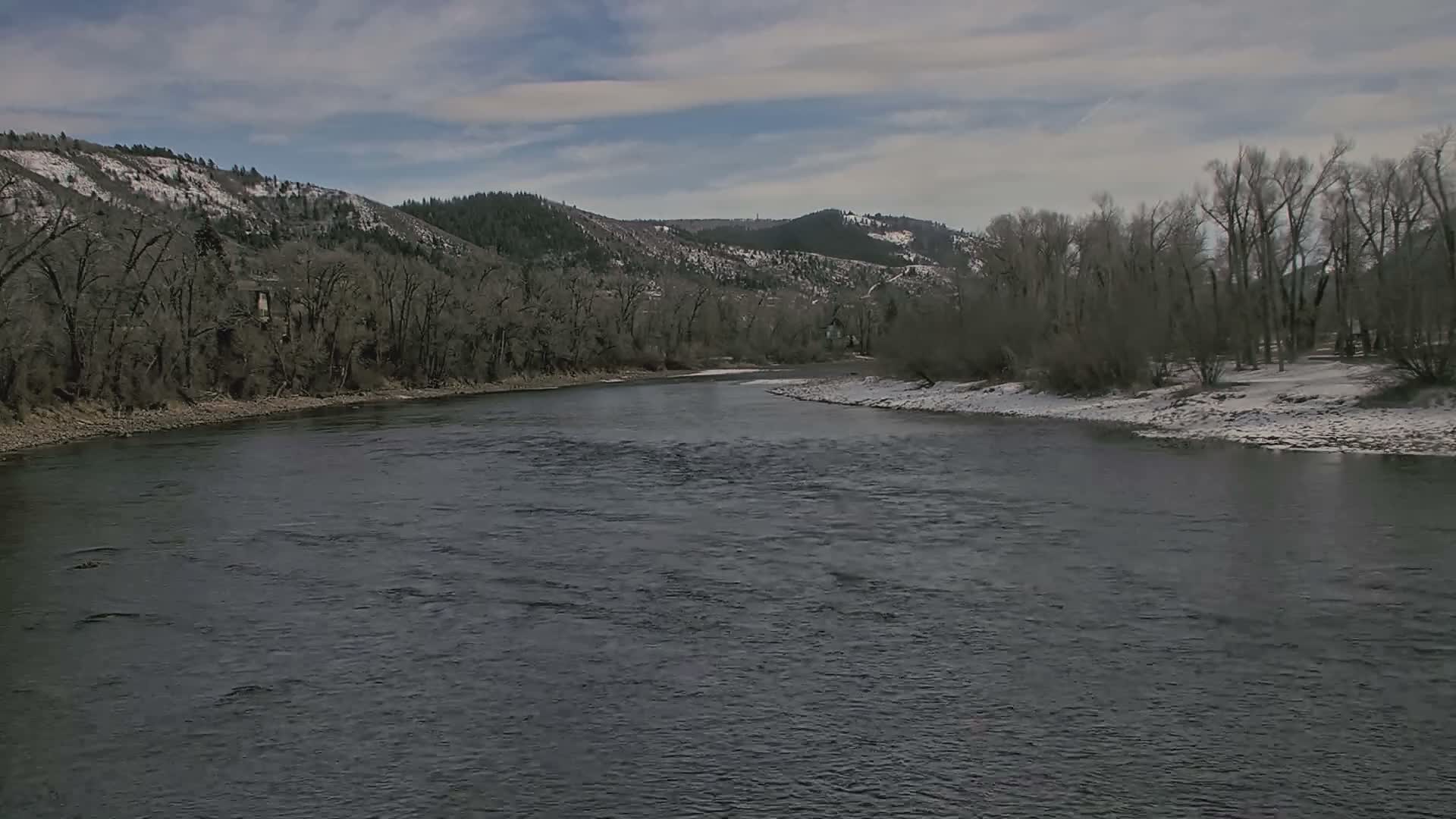 South Fork (Snake) River View from The Lodge at Palisades Creek Live Cam - Irwin, Bonneville, Idaho, USA