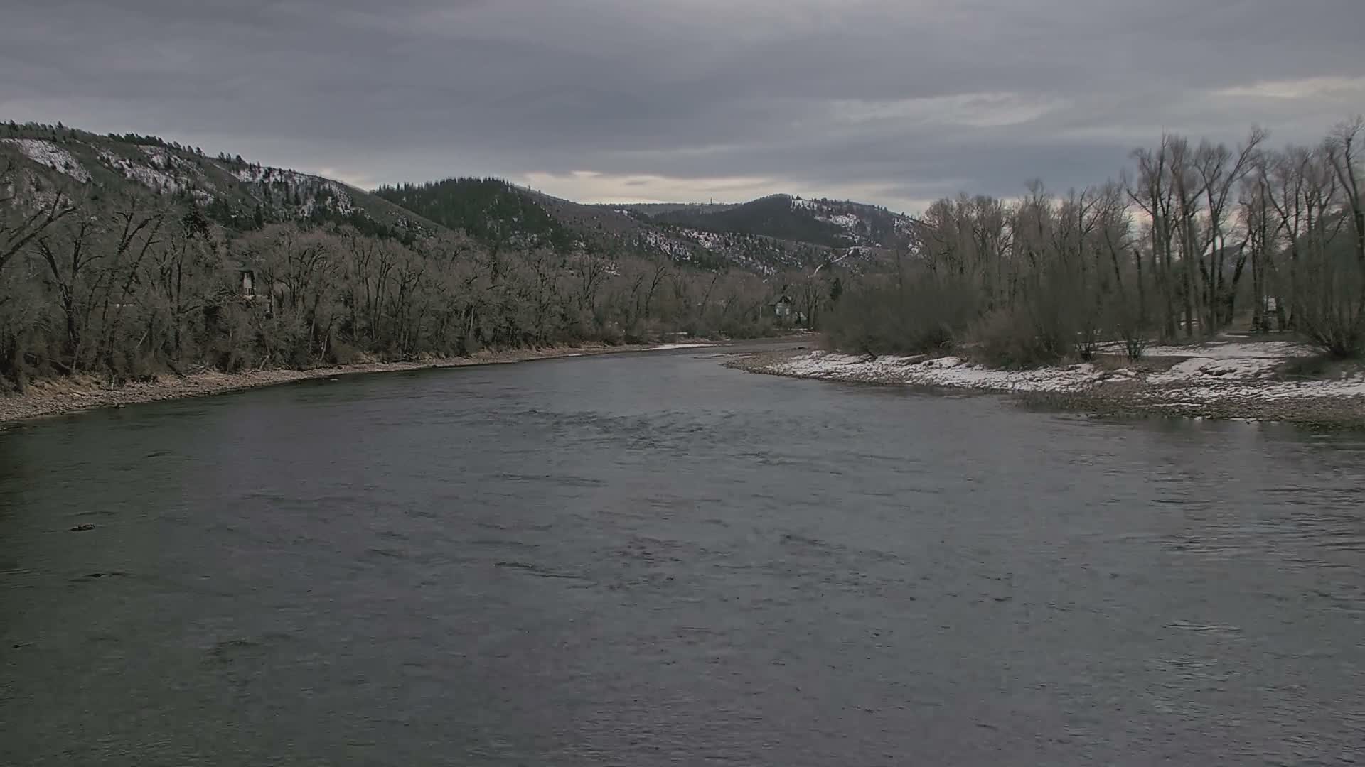 South Fork (Snake) River View from The Lodge at Palisades Creek Live Cam - Irwin, Bonneville, Idaho, USA
