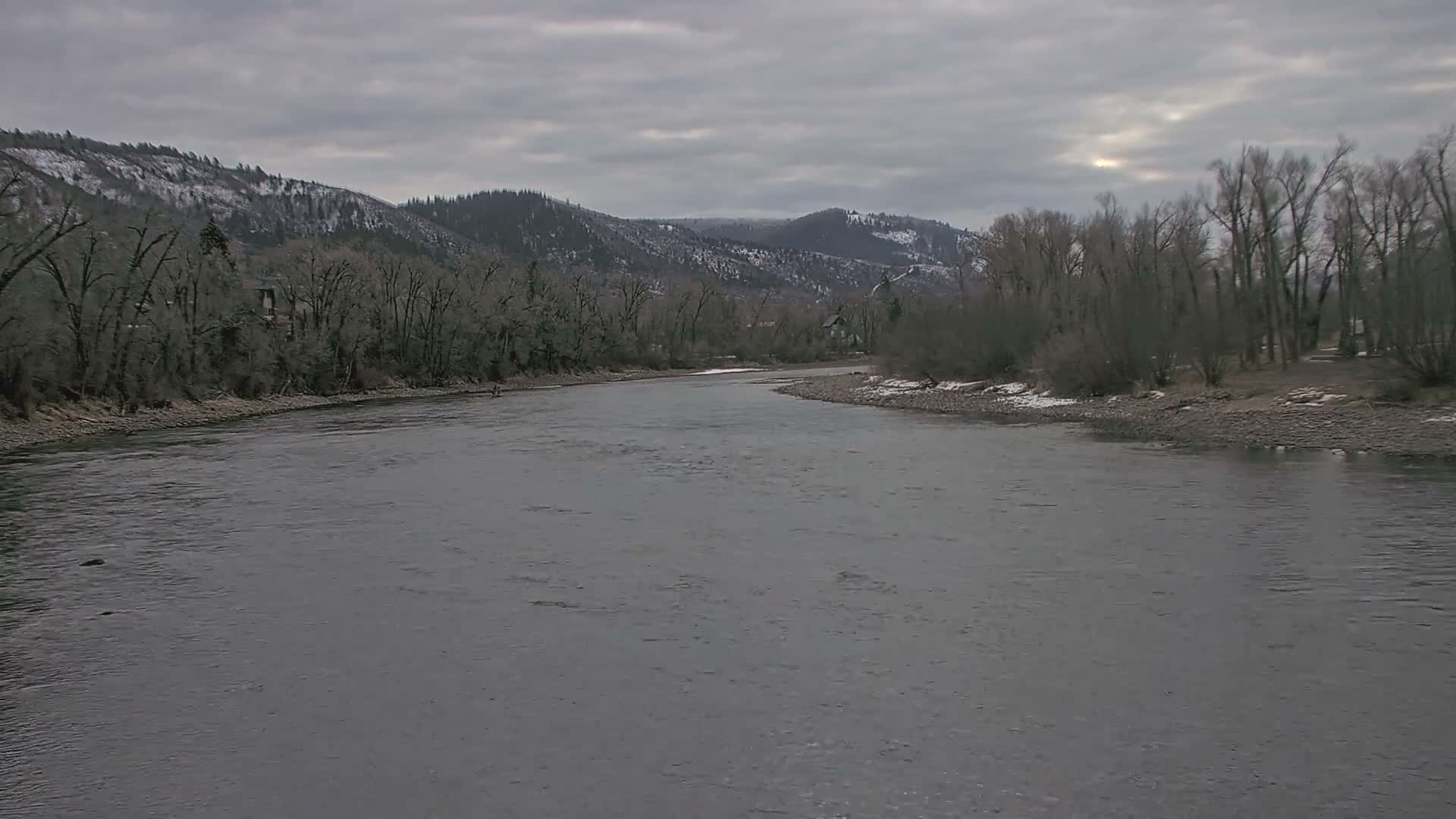 South Fork (Snake) River View from The Lodge at Palisades Creek Live Cam - Irwin, Bonneville, Idaho, USA