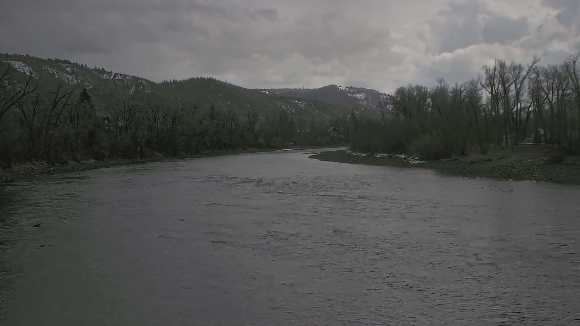 South Fork (Snake) River View from The Lodge at Palisades Creek Live Cam - Irwin, Bonneville, Idaho, USA