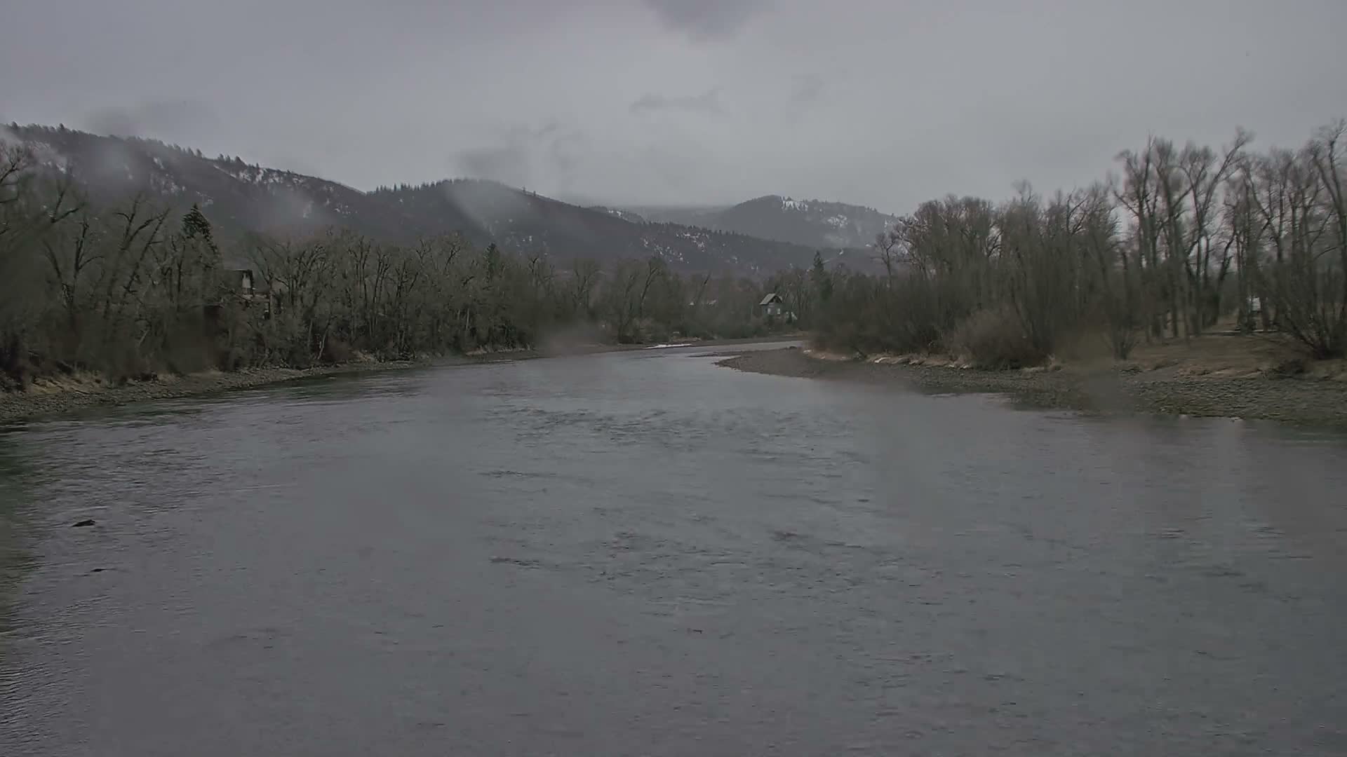 South Fork (Snake) River View from The Lodge at Palisades Creek Live Cam - Irwin, Bonneville, Idaho, USA