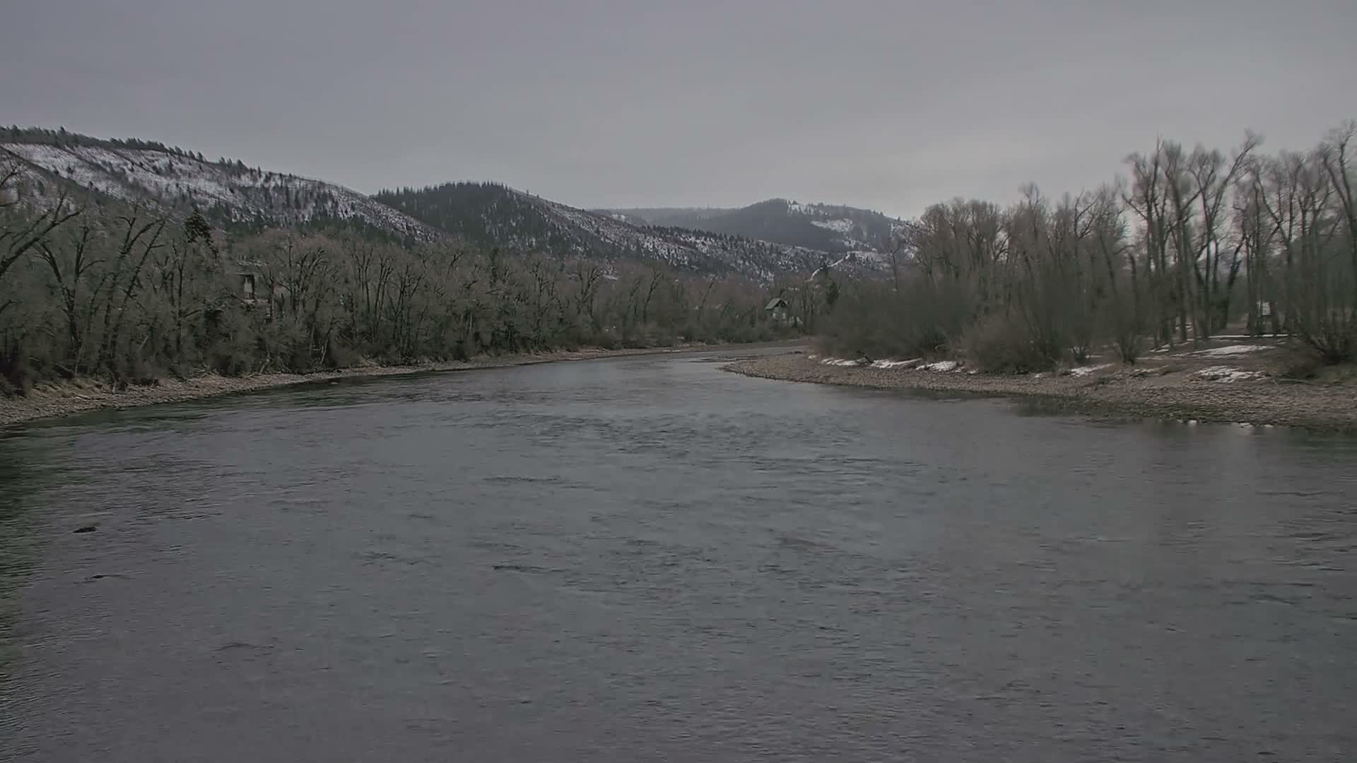 South Fork (Snake) River View from The Lodge at Palisades Creek Live Cam - Irwin, Bonneville, Idaho, USA