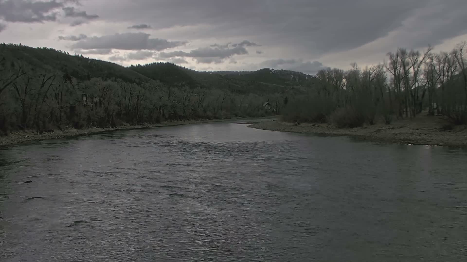 South Fork (Snake) River View from The Lodge at Palisades Creek Live Cam - Irwin, Bonneville, Idaho, USA