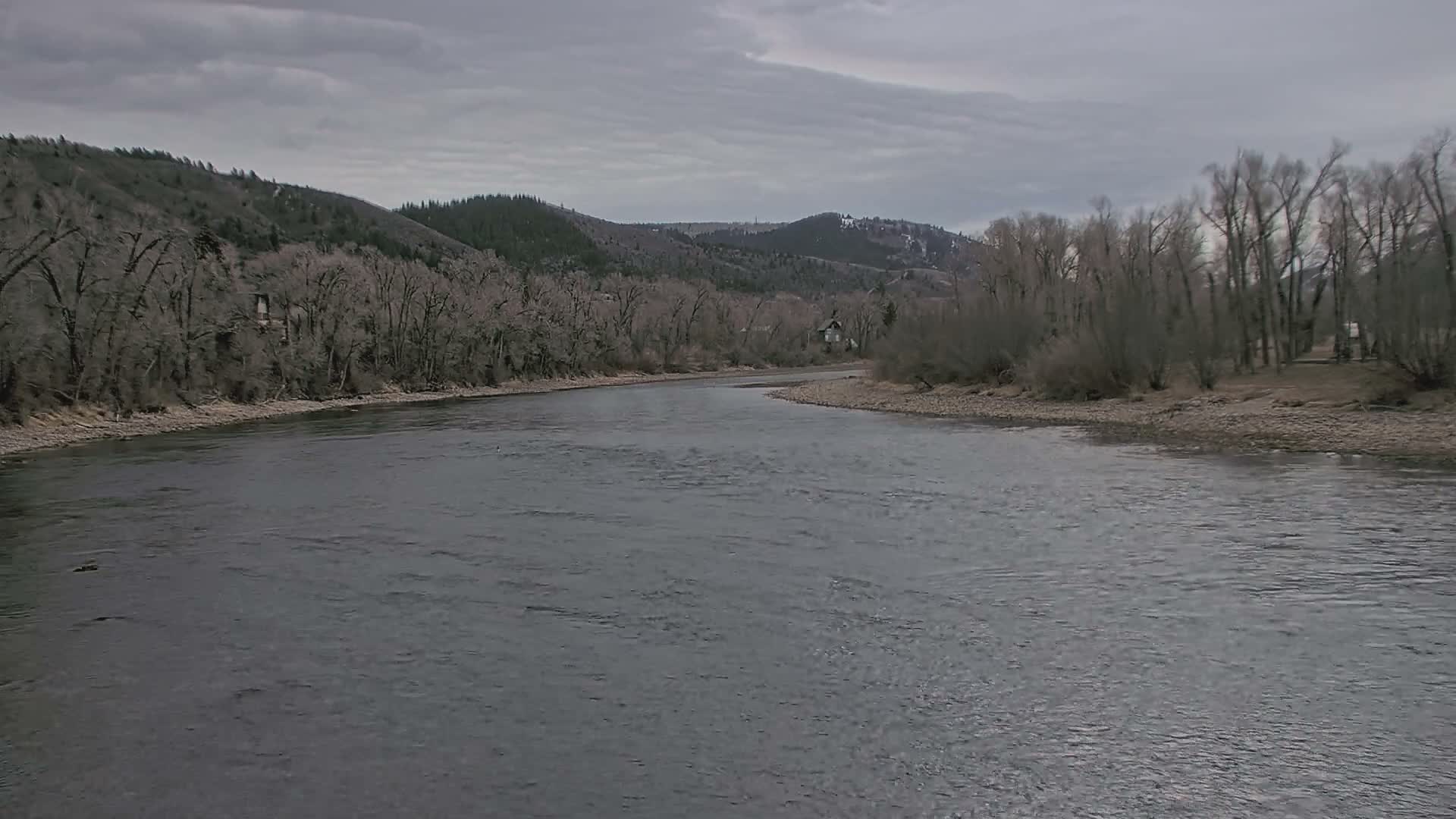 South Fork (Snake) River View from The Lodge at Palisades Creek Live Cam - Irwin, Bonneville, Idaho, USA