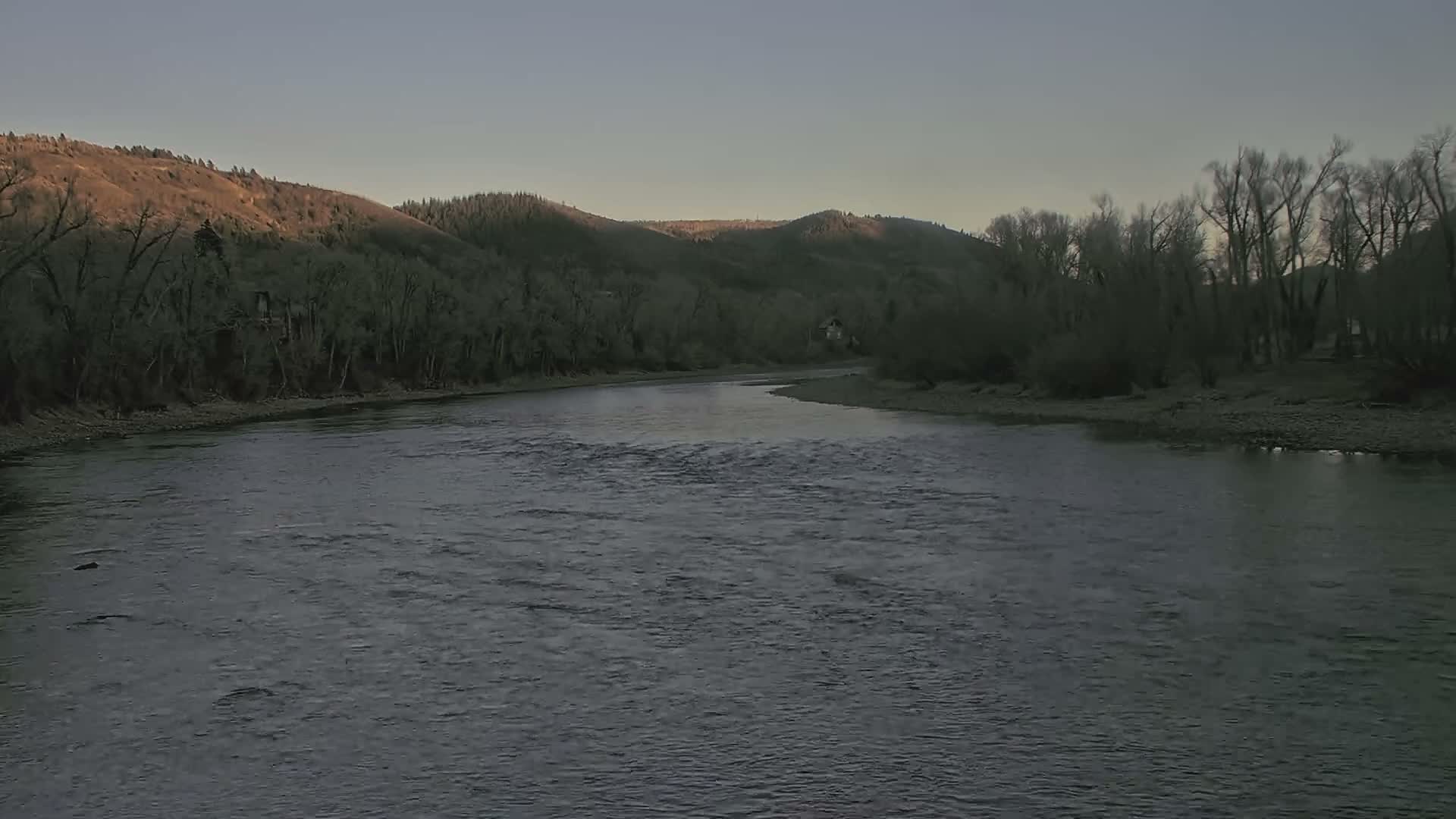 South Fork (Snake) River View from The Lodge at Palisades Creek Live Cam - Irwin, Bonneville, Idaho, USA