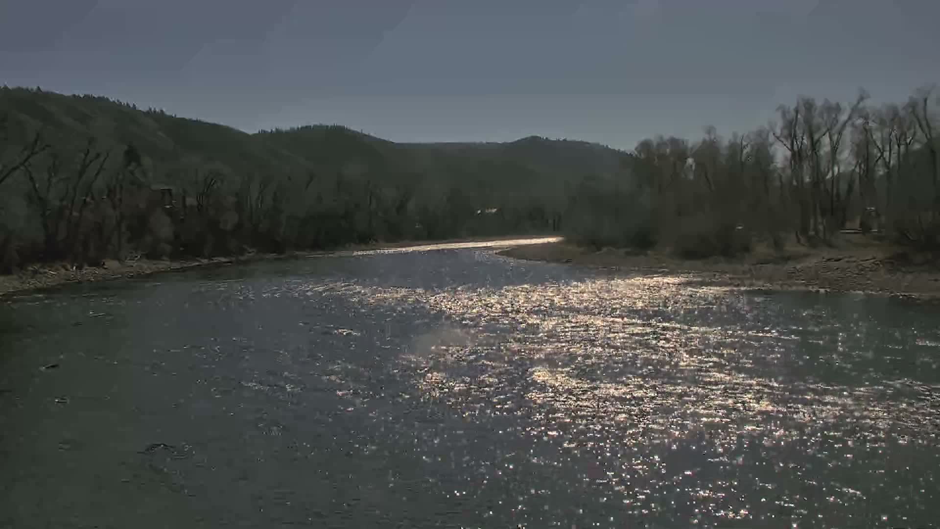 South Fork (Snake) River View from The Lodge at Palisades Creek Live Cam - Irwin, Bonneville, Idaho, USA