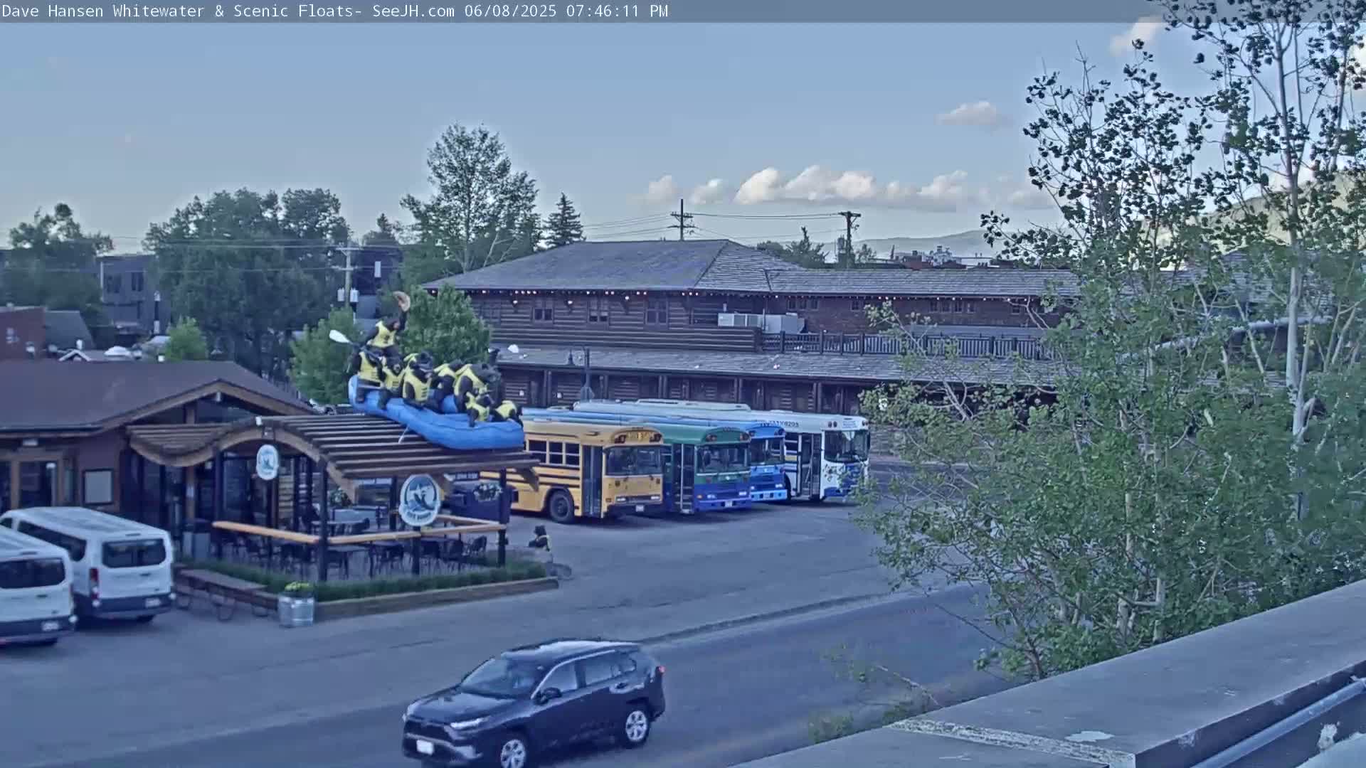Jackson Hole, Jackson Broadway Avenue & S. Millward St. Junction Live Cam - Jackson, Teton, Wyoming, USA