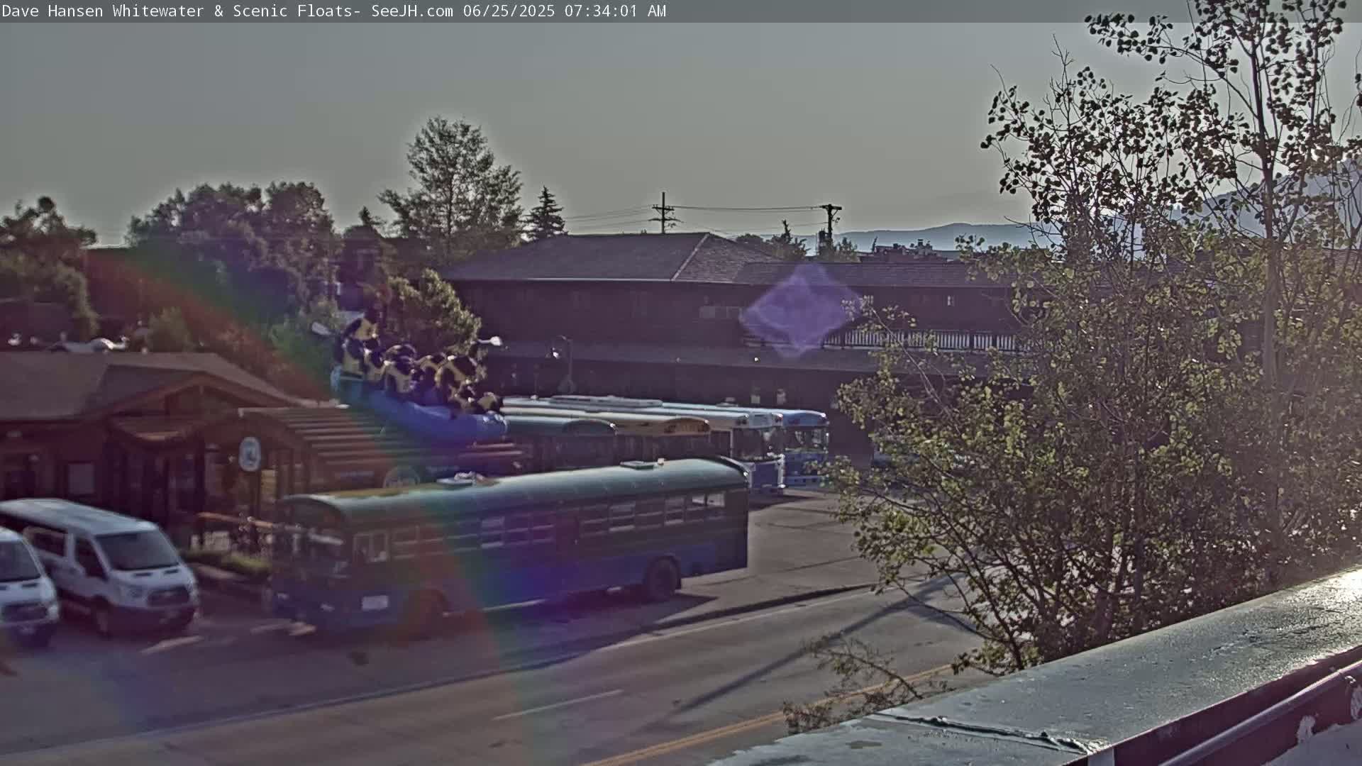 Jackson Hole, Jackson Broadway Avenue & S. Millward St. Junction Live Cam - Jackson, Teton, Wyoming, USA