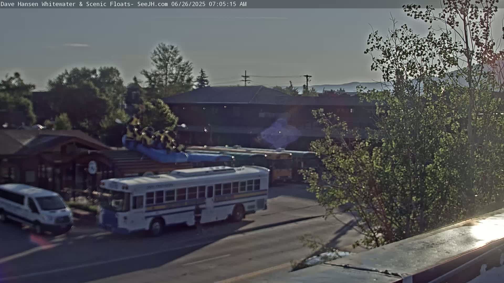 Jackson Hole, Jackson Broadway Avenue & S. Millward St. Junction Live Cam - Jackson, Teton, Wyoming, USA