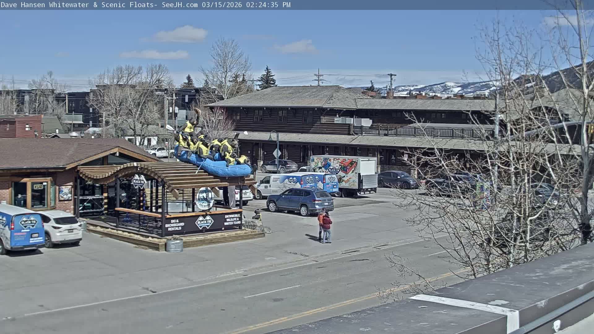 Jackson Hole, Jackson Broadway Avenue & S. Millward St. Junction Live Cam - Jackson, Teton, Wyoming, USA