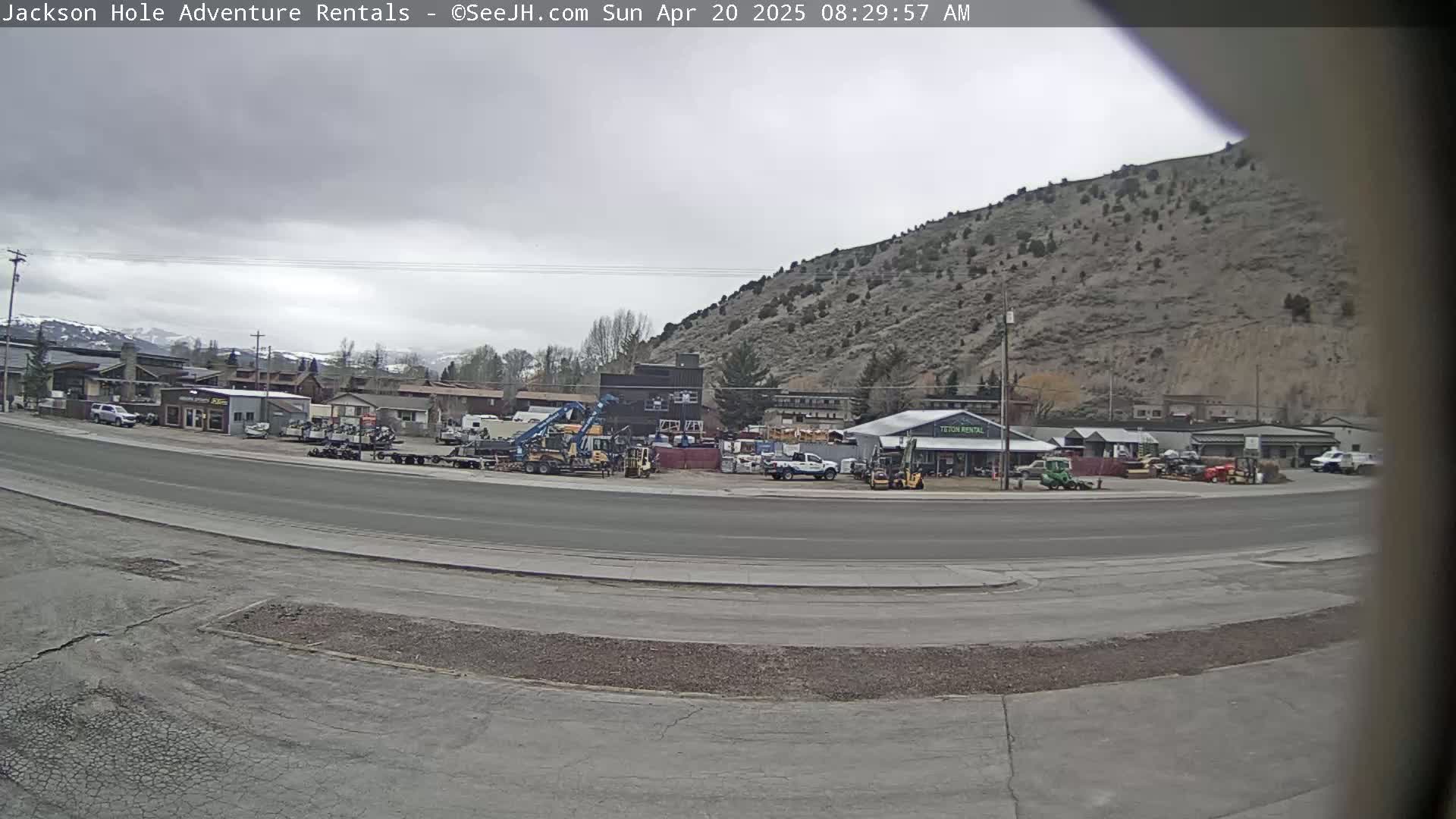 Jackson Hole, Jackson South City Entrance U.S. Highway 191 Live Cam - Jackson, Teton, Wyoming, USA