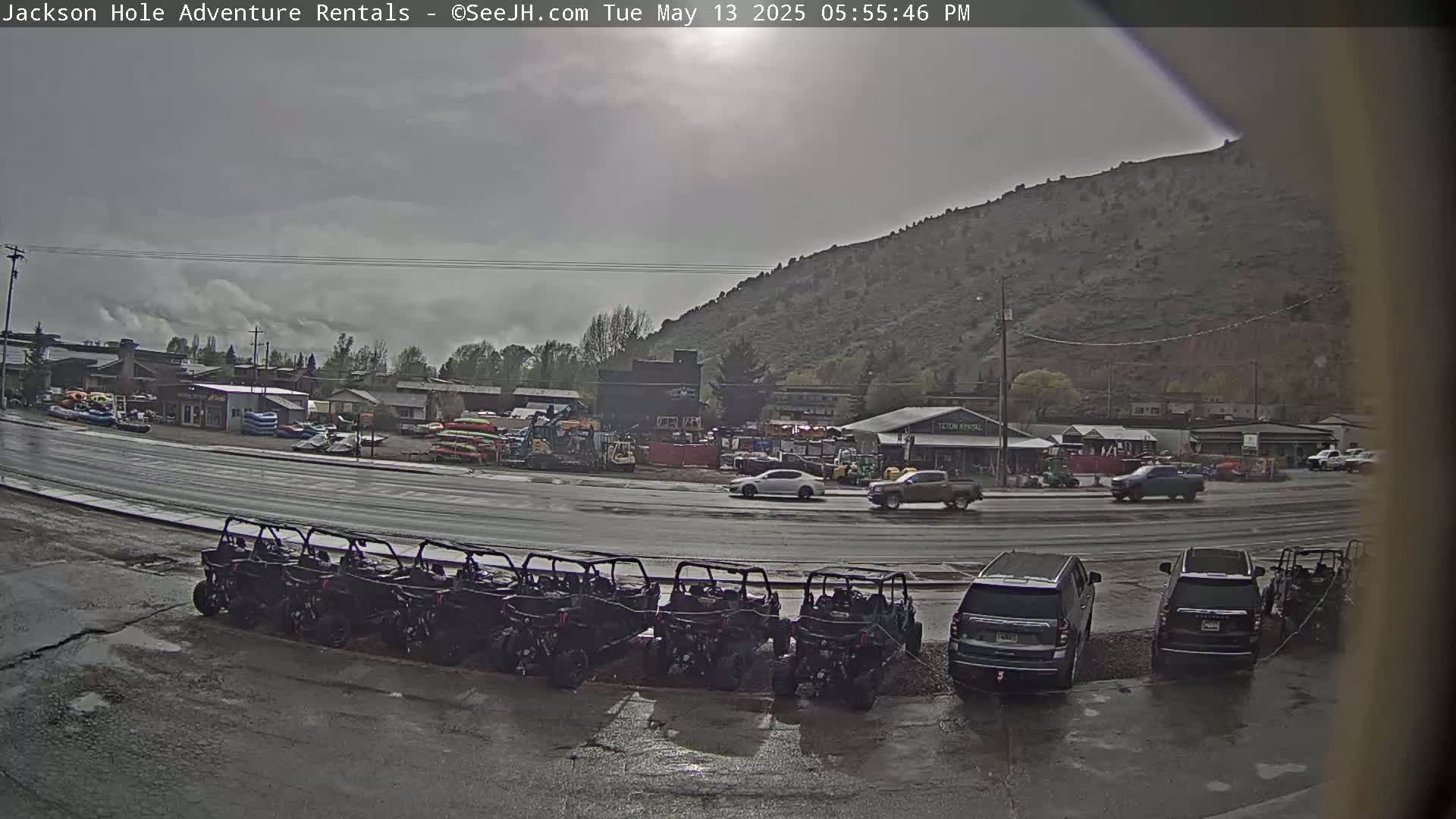 Jackson Hole, Jackson South City Entrance U.S. Highway 191 Live Cam - Jackson, Teton, Wyoming, USA