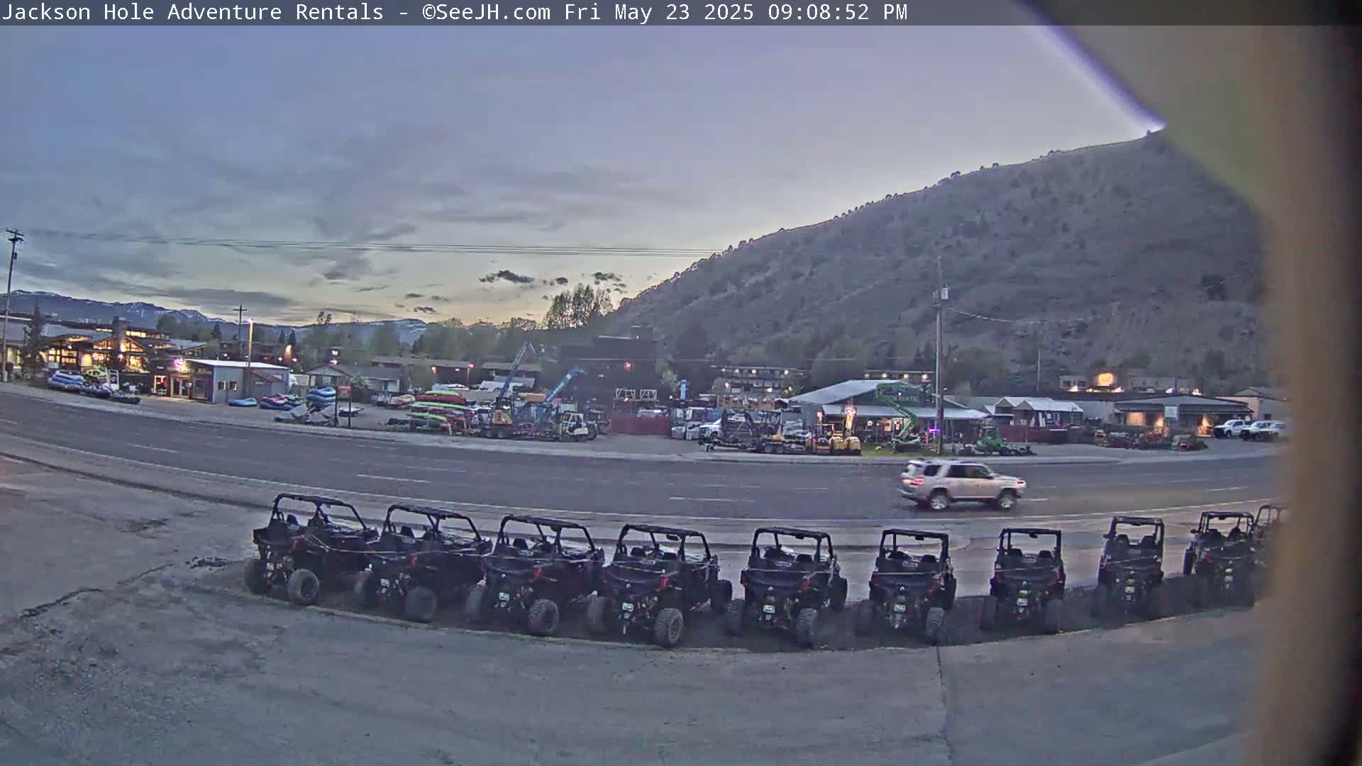 Jackson Hole, Jackson South City Entrance U.S. Highway 191 Live Cam - Jackson, Teton, Wyoming, USA