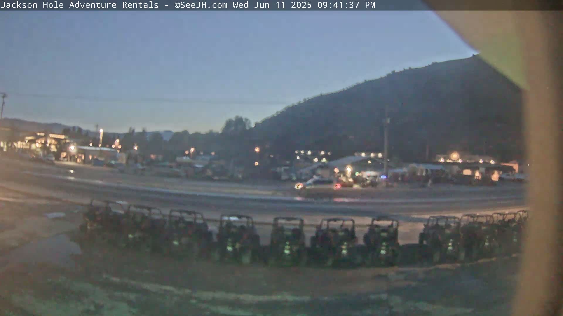Jackson Hole, Jackson South City Entrance U.S. Highway 191 Live Cam - Jackson, Teton, Wyoming, USA