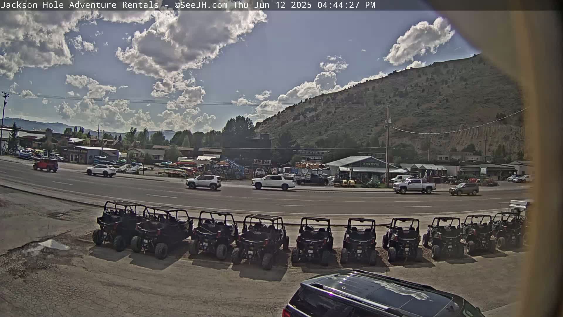 Jackson Hole, Jackson South City Entrance U.S. Highway 191 Live Cam - Jackson, Teton, Wyoming, USA