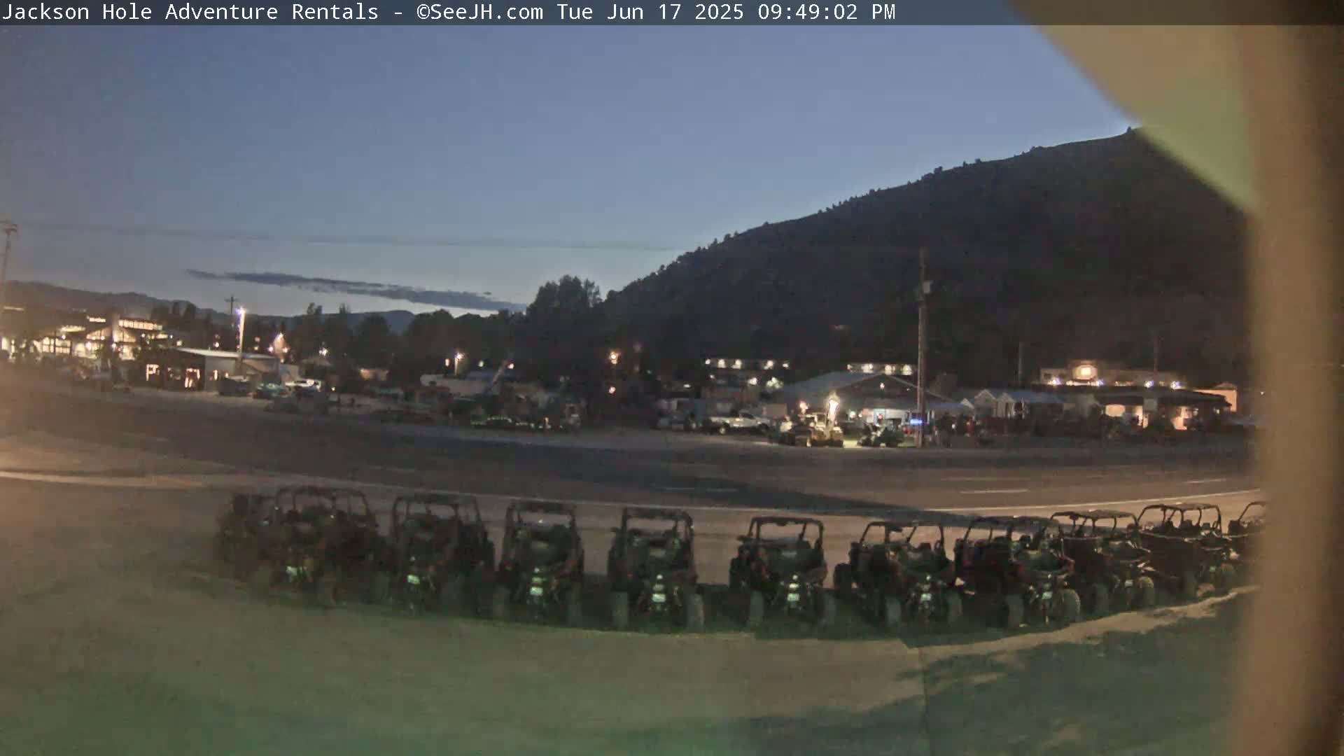 Jackson Hole, Jackson South City Entrance U.S. Highway 191 Live Cam - Jackson, Teton, Wyoming, USA