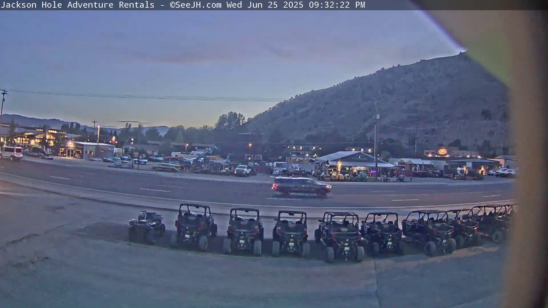 Jackson Hole, Jackson South City Entrance U.S. Highway 191 Live Cam - Jackson, Teton, Wyoming, USA