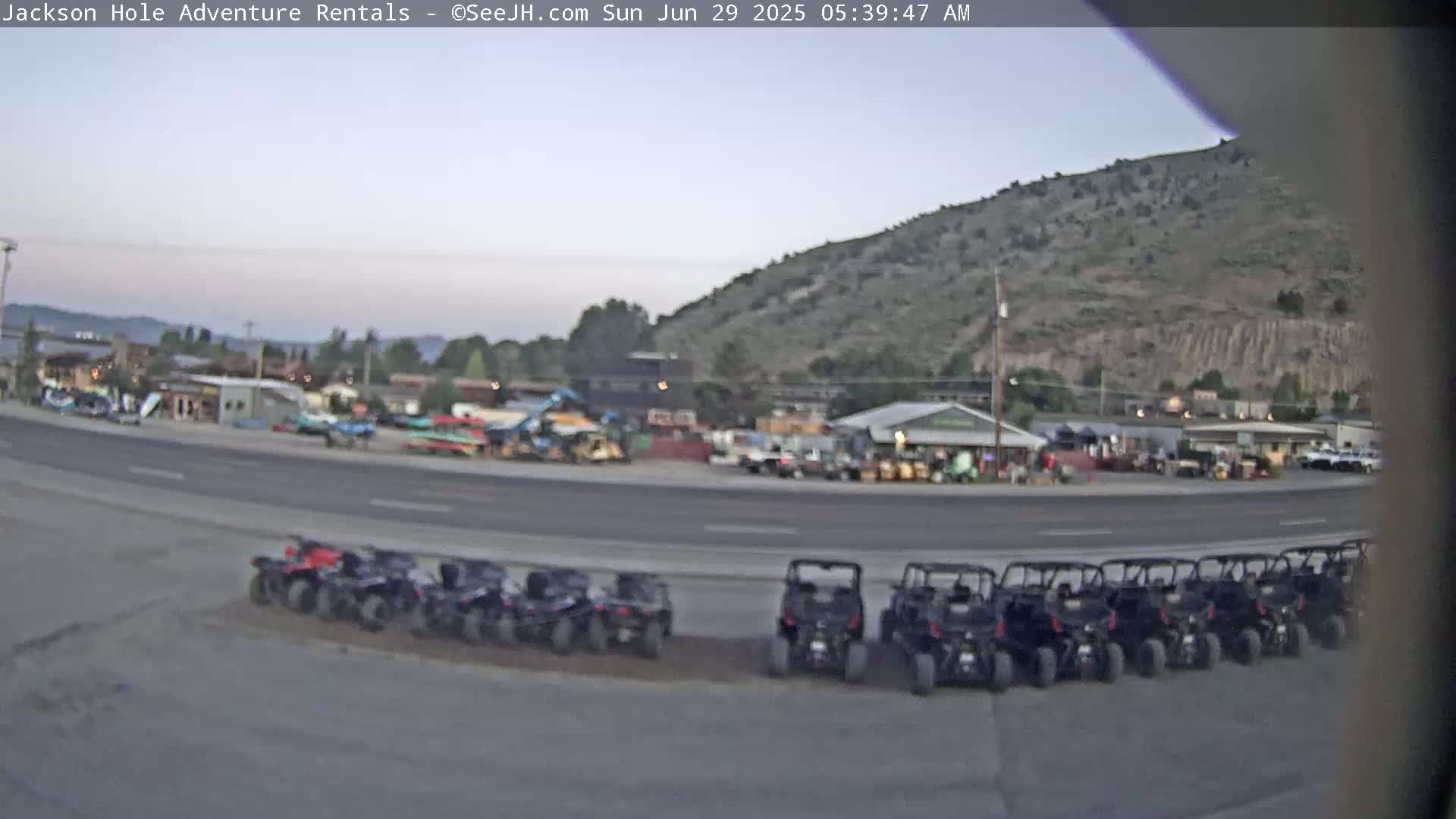 Jackson Hole, Jackson South City Entrance U.S. Highway 191 Live Cam - Jackson, Teton, Wyoming, USA
