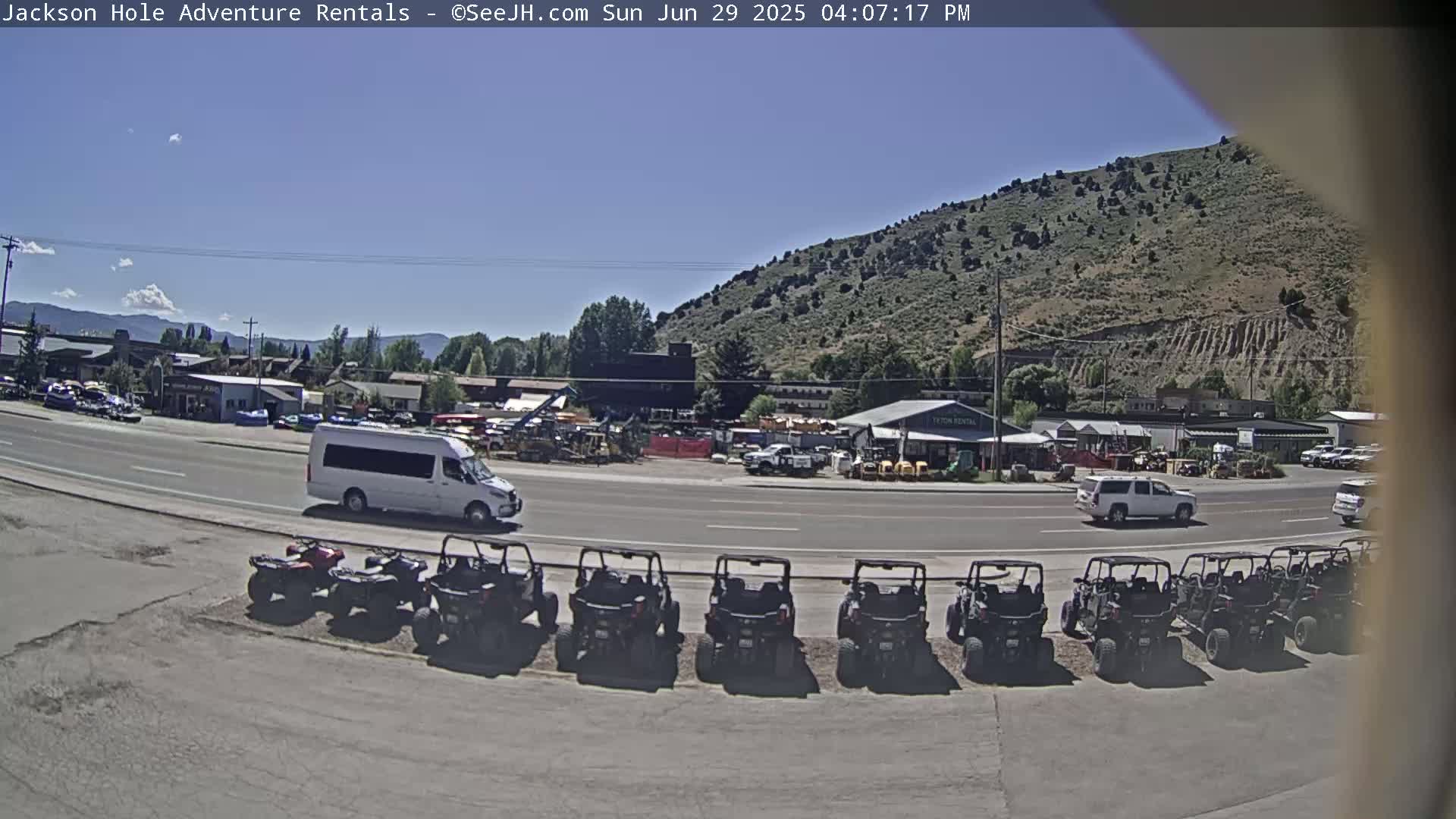 Jackson Hole, Jackson South City Entrance U.S. Highway 191 Live Cam - Jackson, Teton, Wyoming, USA