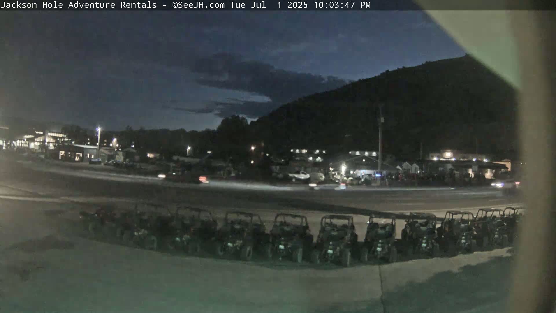 Jackson Hole, Jackson South City Entrance U.S. Highway 191 Live Cam - Jackson, Teton, Wyoming, USA