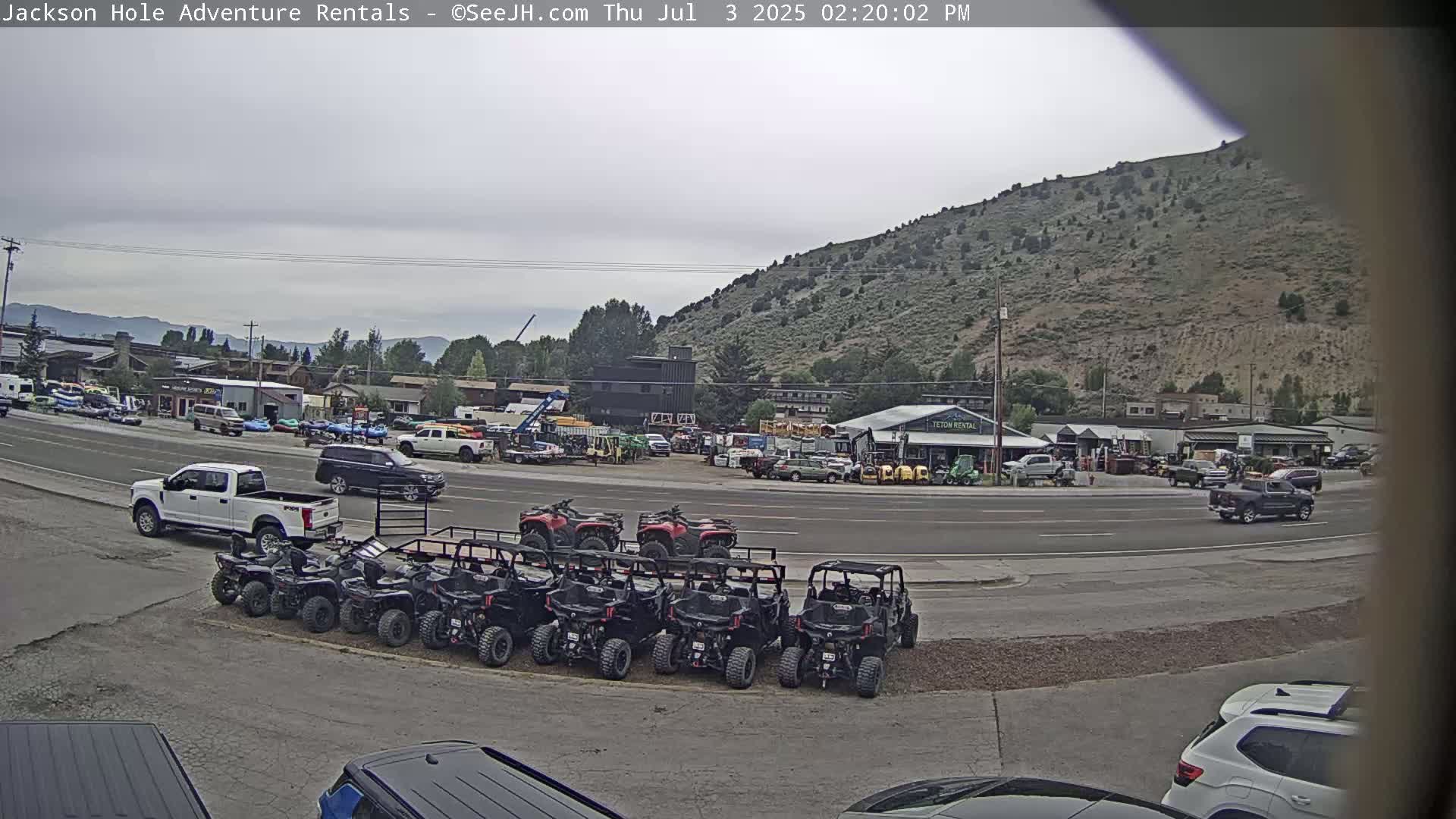 Jackson Hole, Jackson South City Entrance U.S. Highway 191 Live Cam - Jackson, Teton, Wyoming, USA