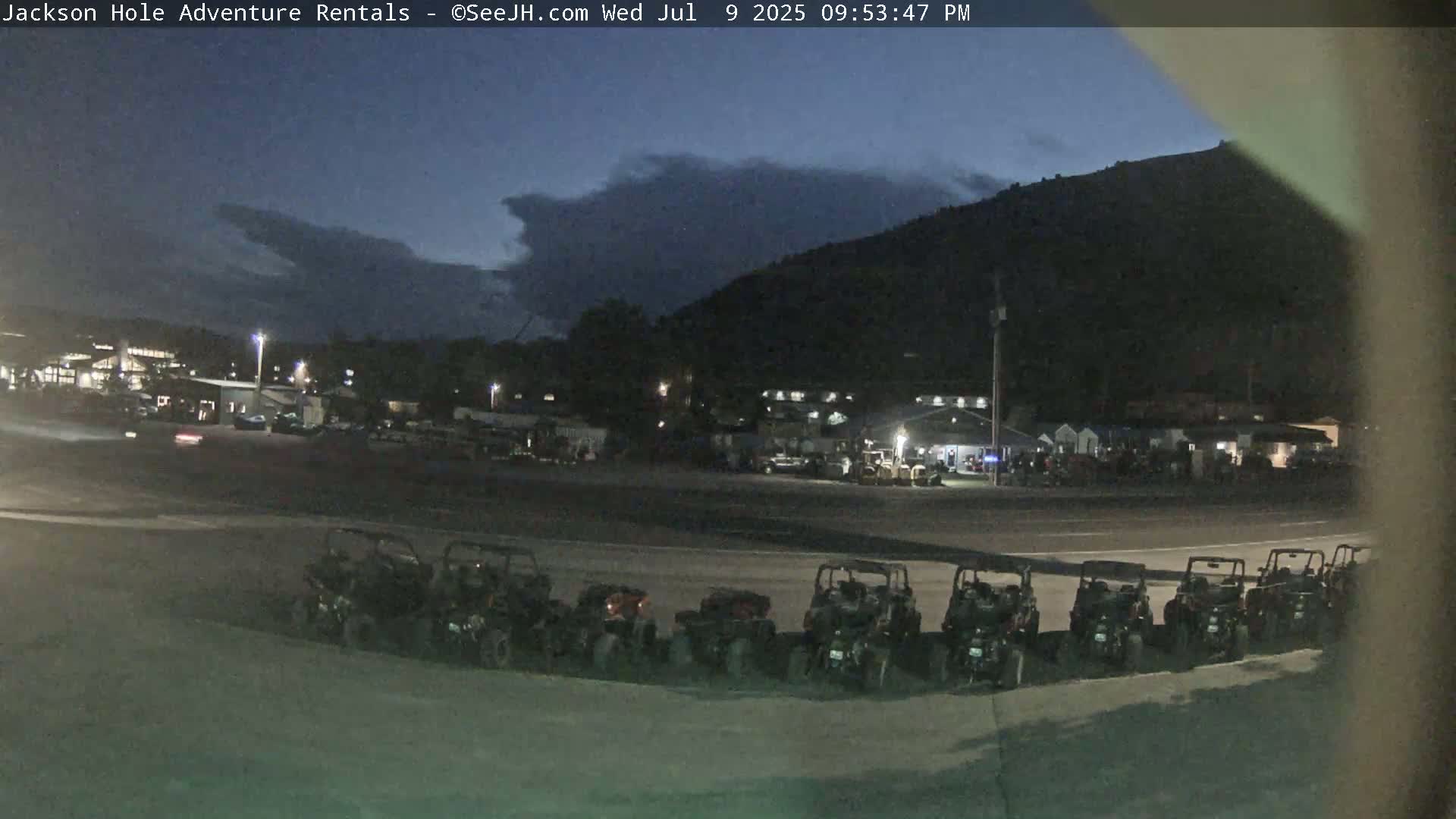 Jackson Hole, Jackson South City Entrance U.S. Highway 191 Live Cam - Jackson, Teton, Wyoming, USA