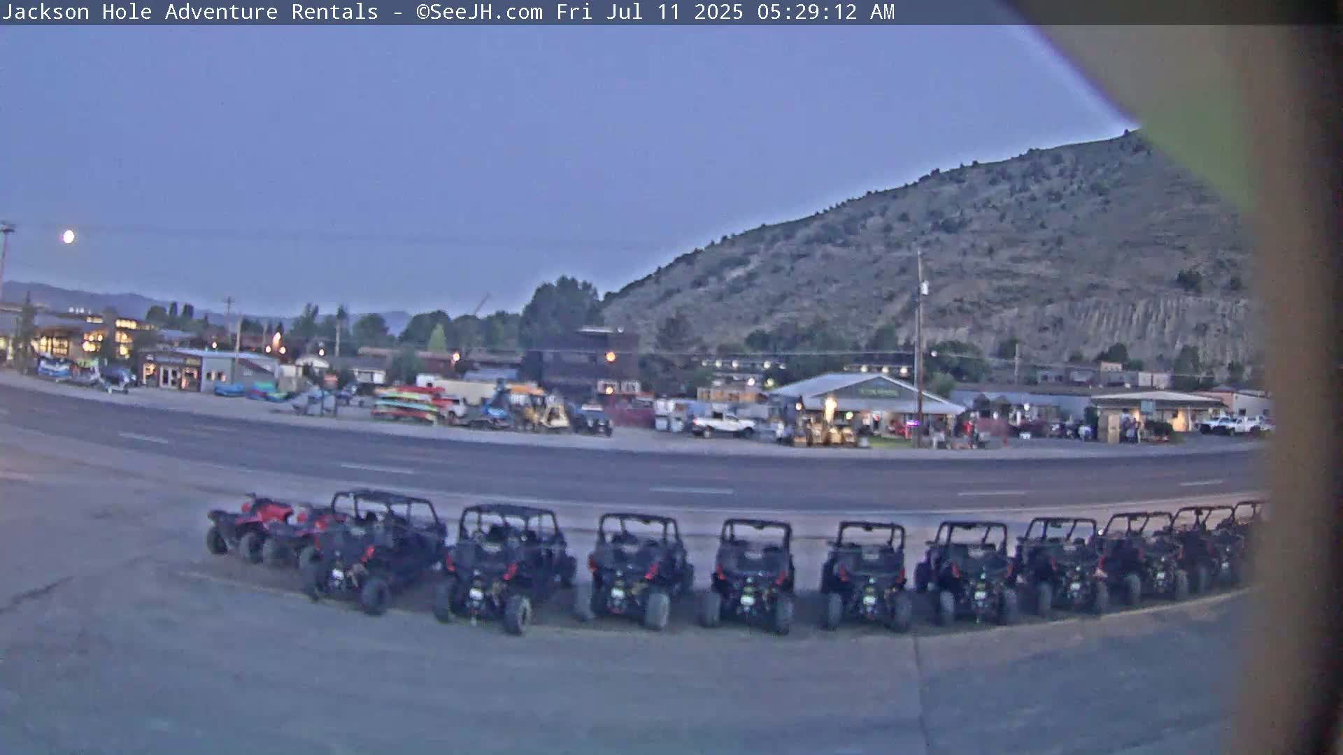 Jackson Hole, Jackson South City Entrance U.S. Highway 191 Live Cam - Jackson, Teton, Wyoming, USA
