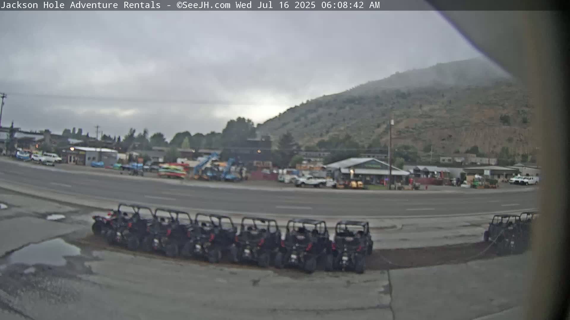 Jackson Hole, Jackson South City Entrance U.S. Highway 191 Live Cam - Jackson, Teton, Wyoming, USA