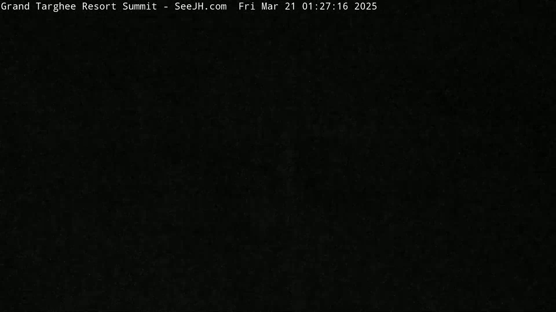 The image is completely black.