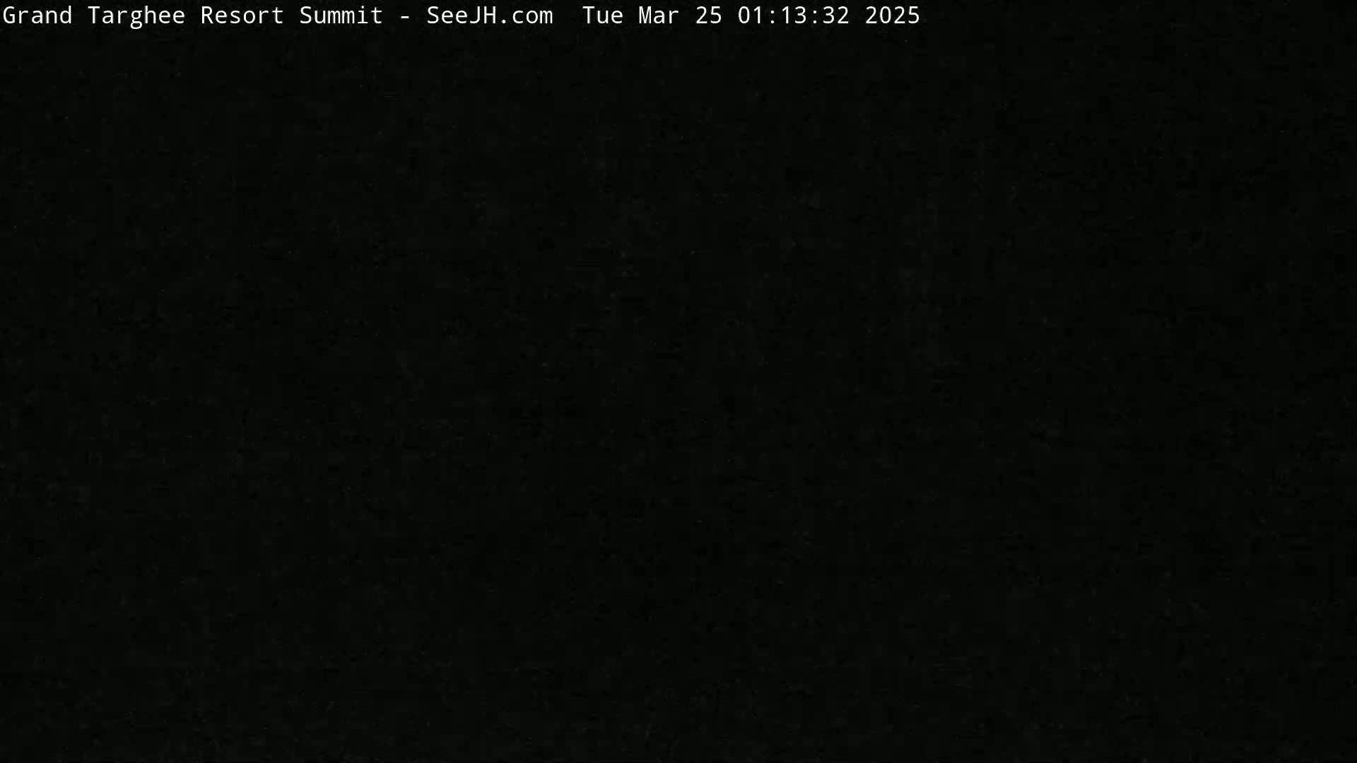 The image is completely black.