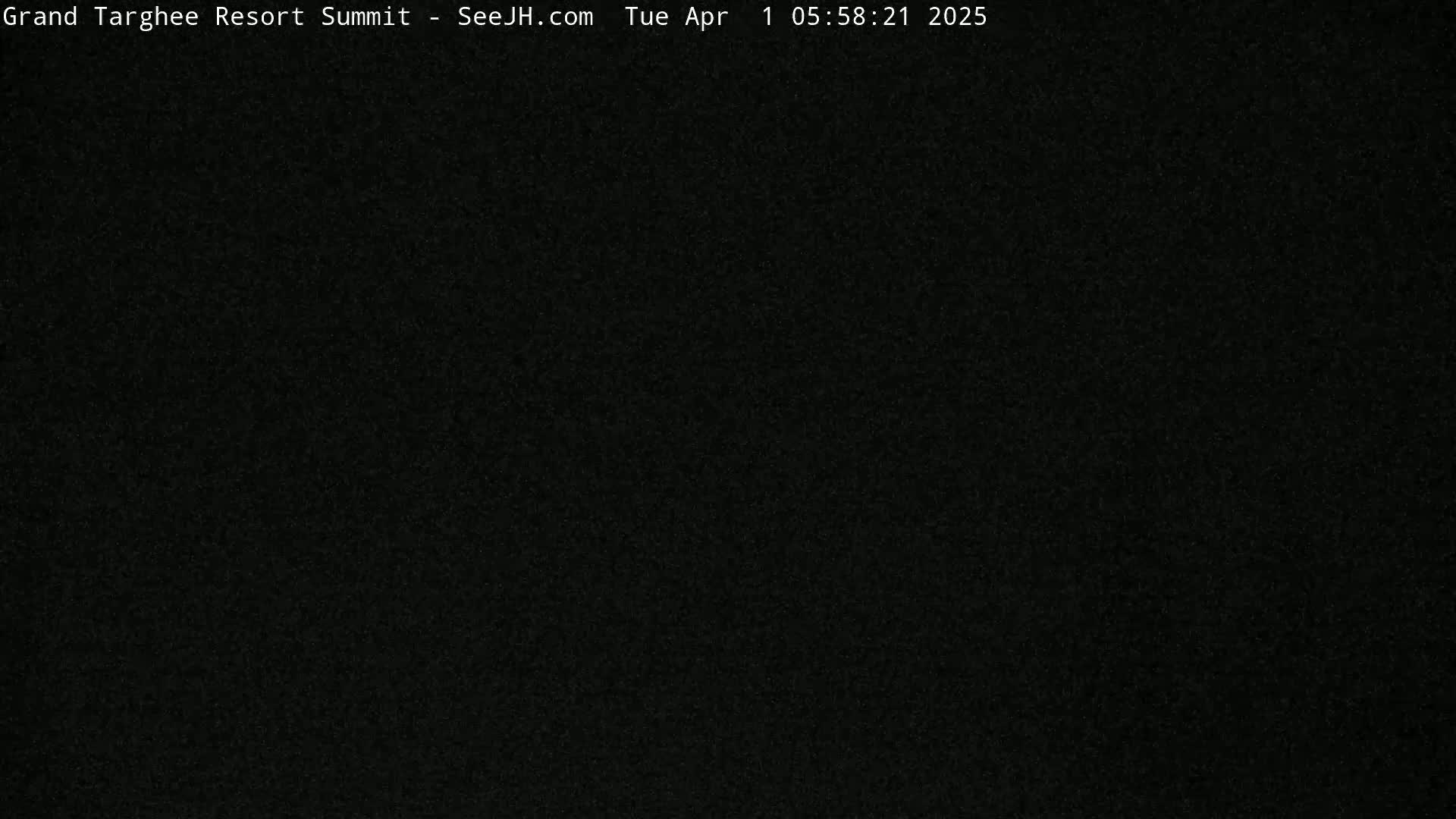 The image shows a completely dark, grainy surface.