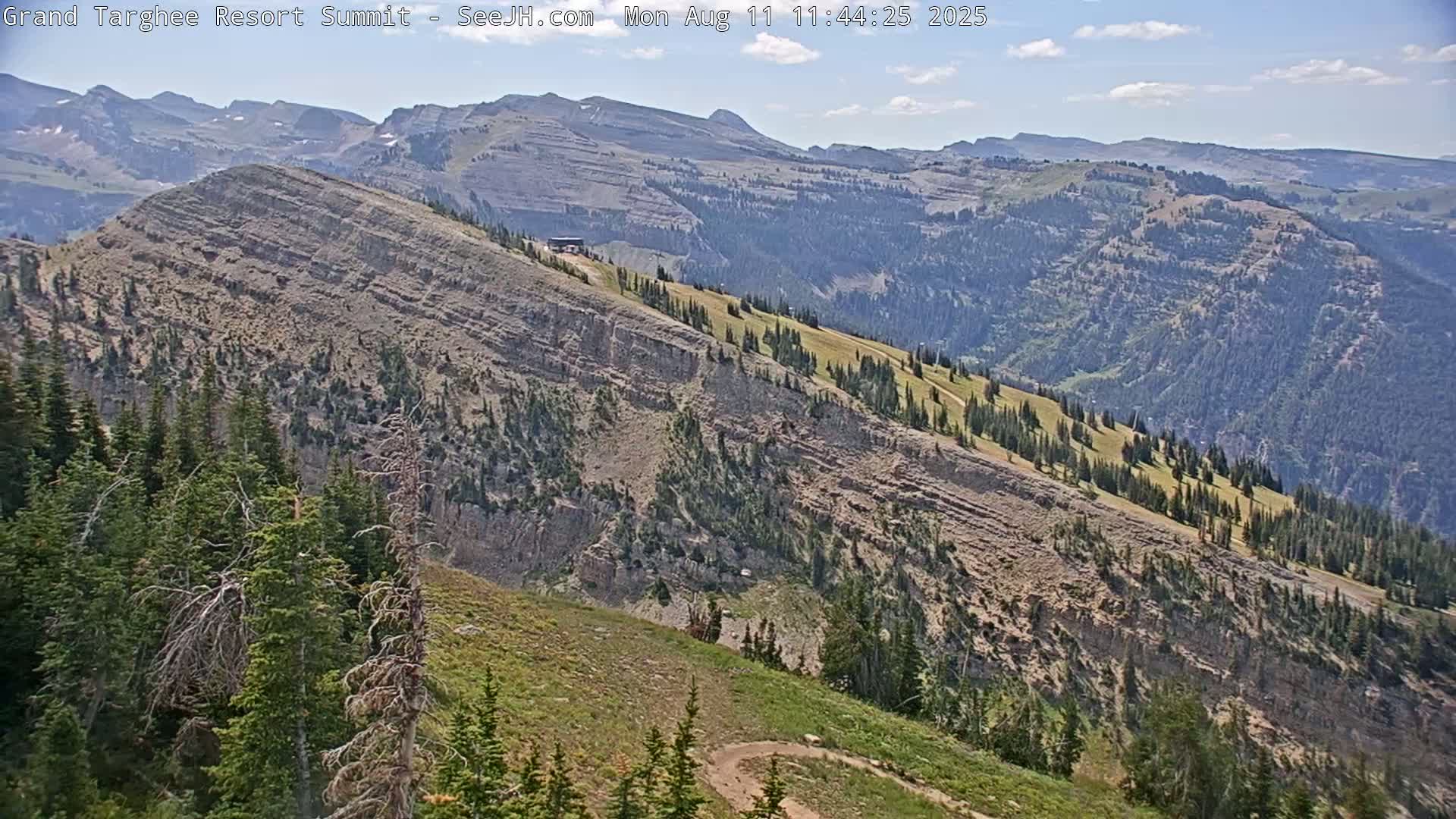 Freds Mountain Summit Ski Slopes Grand Targhee Live Cam - Alta, Teton, Wyoming, USA