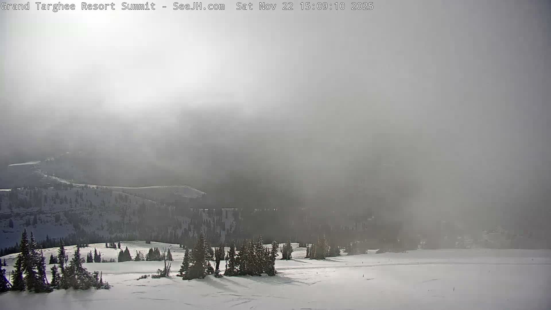 Freds Mountain Summit Ski Slopes Grand Targhee Live Cam - Alta, Teton, Wyoming, USA