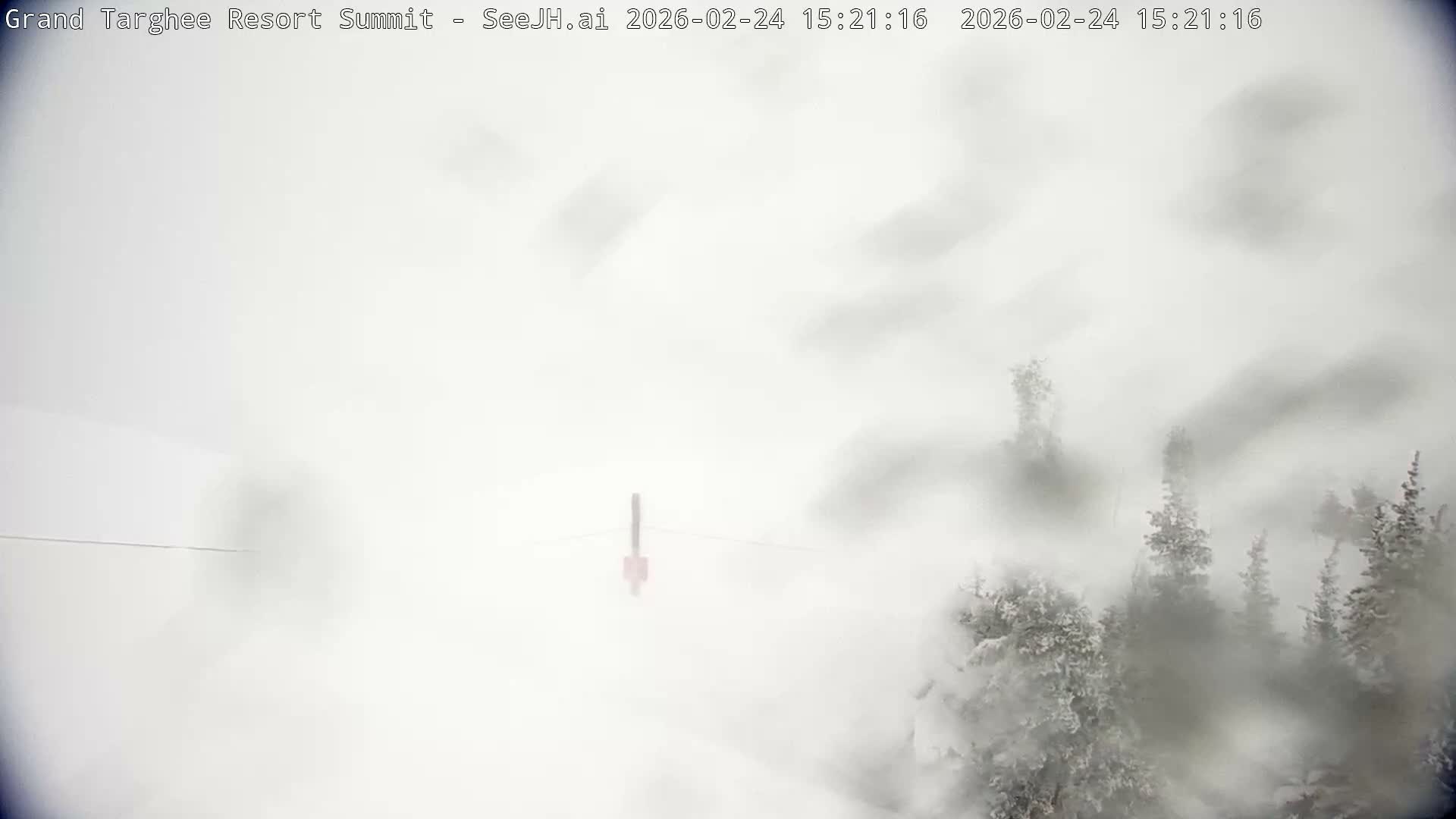 Freds Mountain Summit Ski Slopes Grand Targhee Live Cam - Alta, Teton, Wyoming, USA