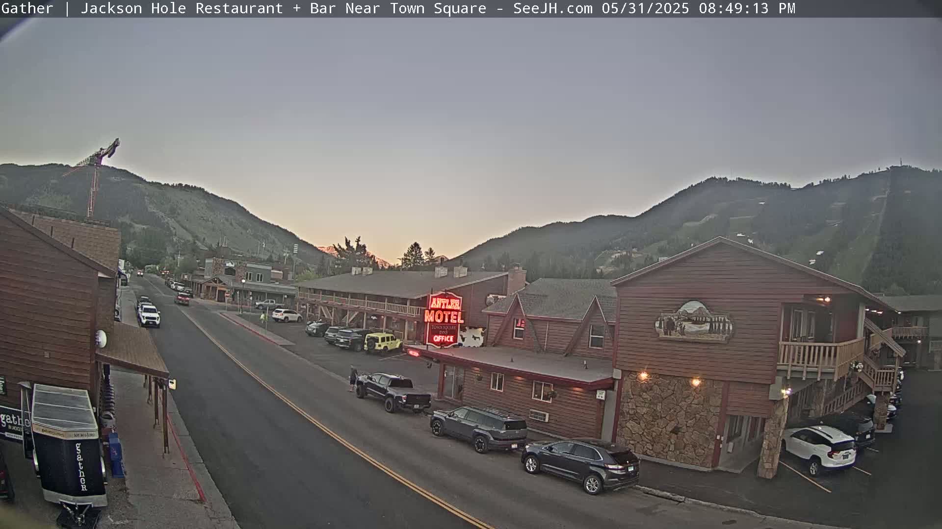 Jackson Hole, Jackson S Glenwood St. Live Cam - Jackson, Teton, Wyoming, USA