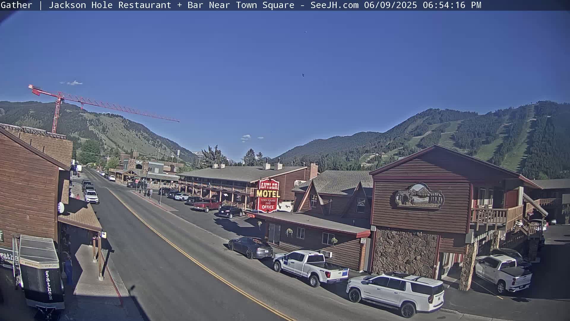 Jackson Hole, Jackson S Glenwood St. Live Cam - Jackson, Teton, Wyoming, USA