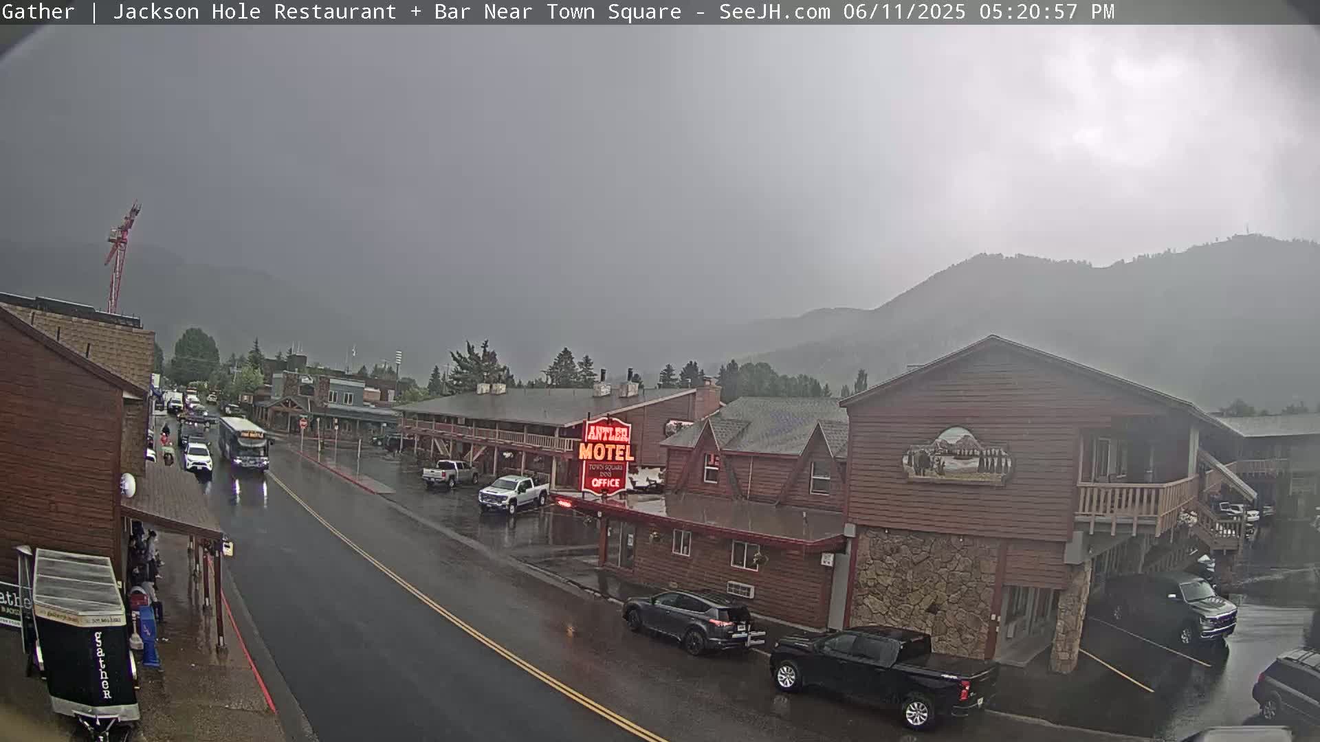 Jackson Hole, Jackson S Glenwood St. Live Cam - Jackson, Teton, Wyoming, USA