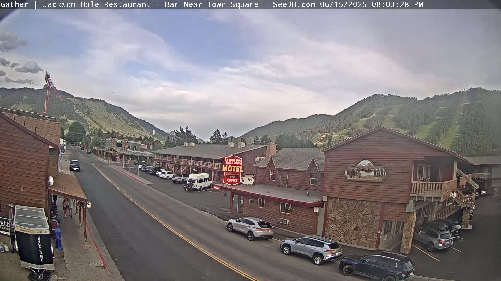 Jackson Hole, Jackson S Glenwood St. Live Cam - Jackson, Teton, Wyoming, USA