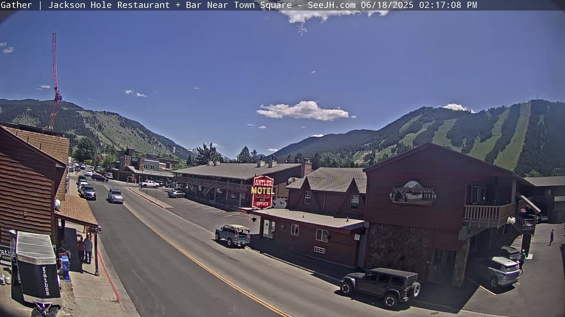 Jackson Hole, Jackson S Glenwood St. Live Cam - Jackson, Teton, Wyoming, USA