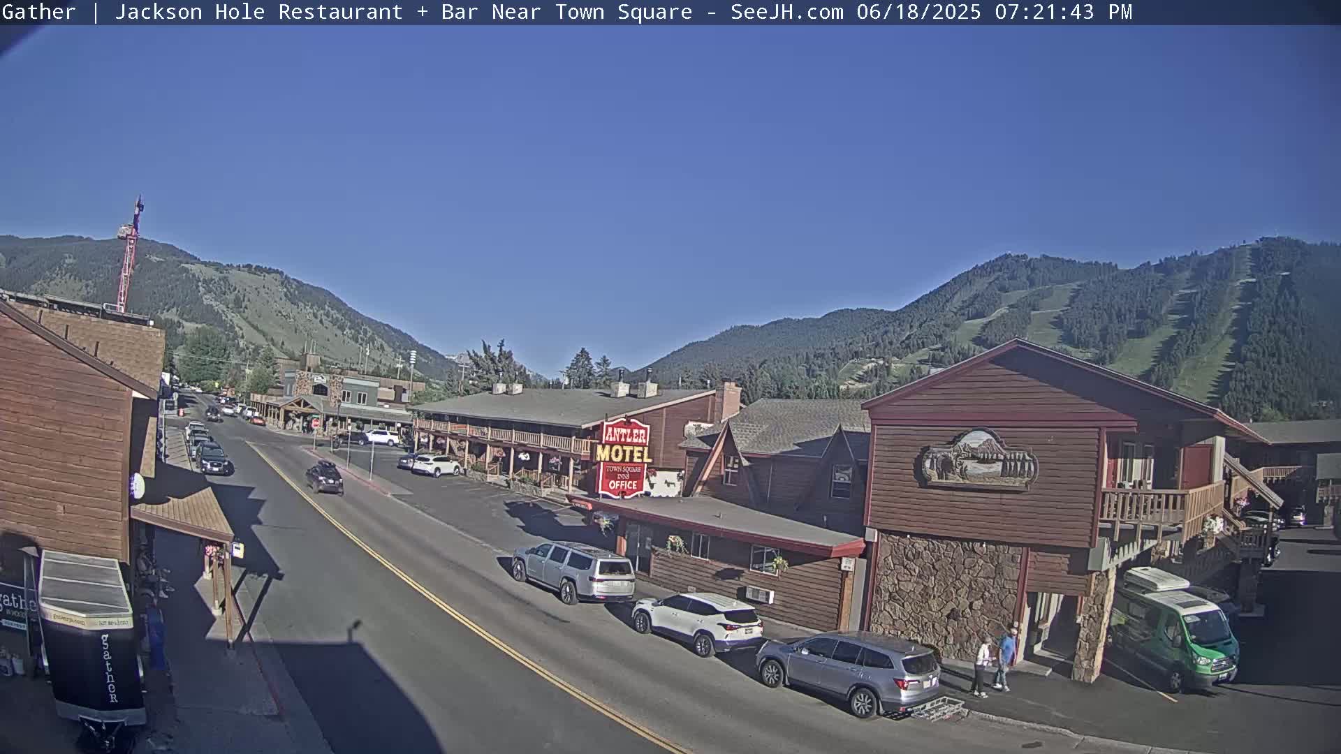 Jackson Hole, Jackson S Glenwood St. Live Cam - Jackson, Teton, Wyoming, USA